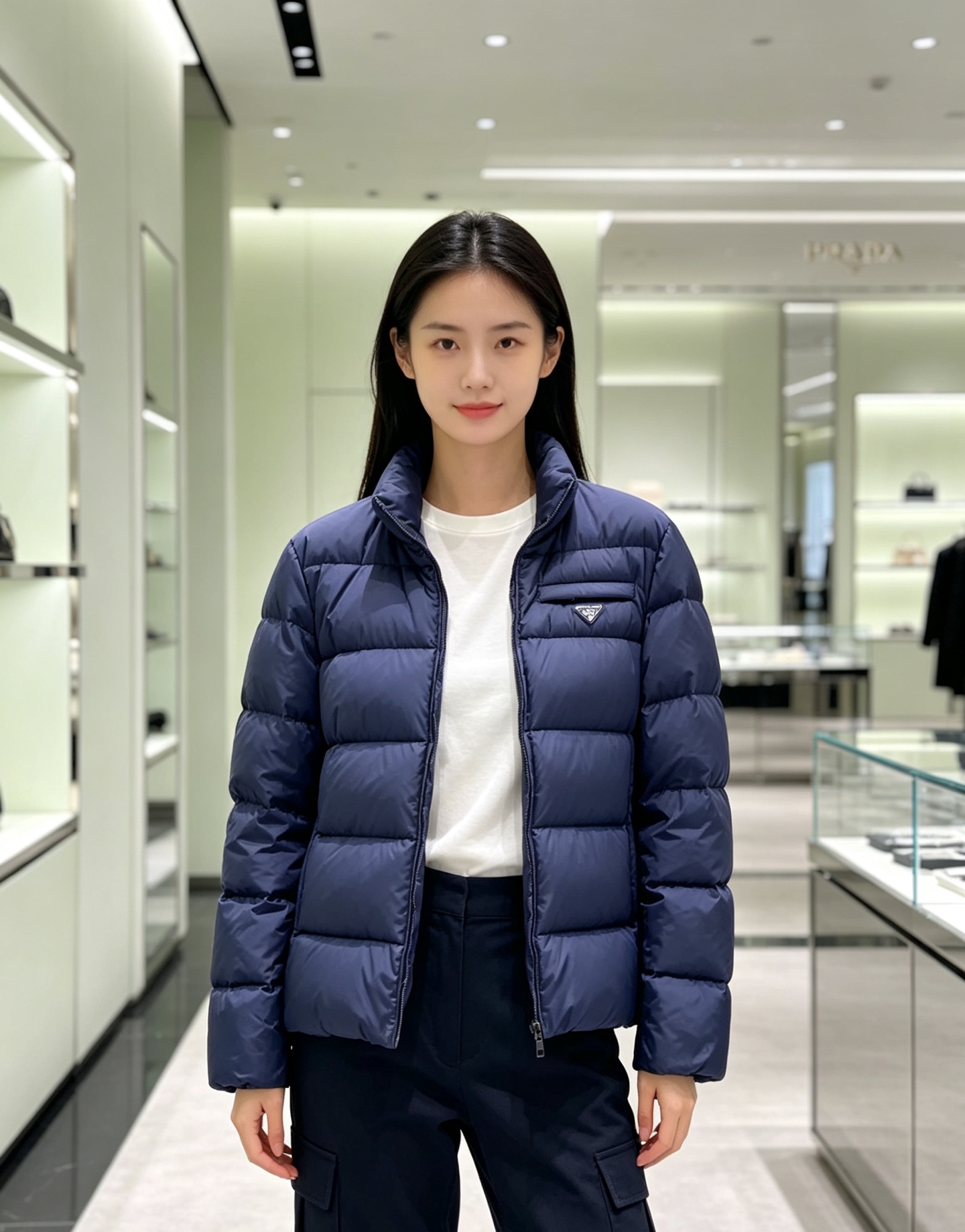 Prada 普拉达2026秋冬专柜同步新品发布，最新款羽绒服出货，全部原版购入，今年最新色，无论面料和辅料，真正做到了1
