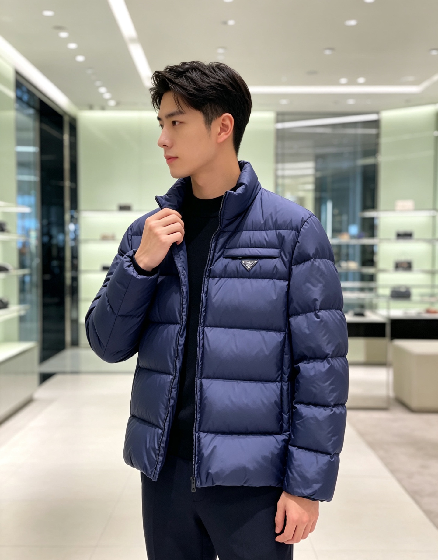 Prada 普拉达2026秋冬专柜同步新品发布，最新款羽绒服出货，全部原版购入，今年最新色，无论面料和辅料，真正做到了1