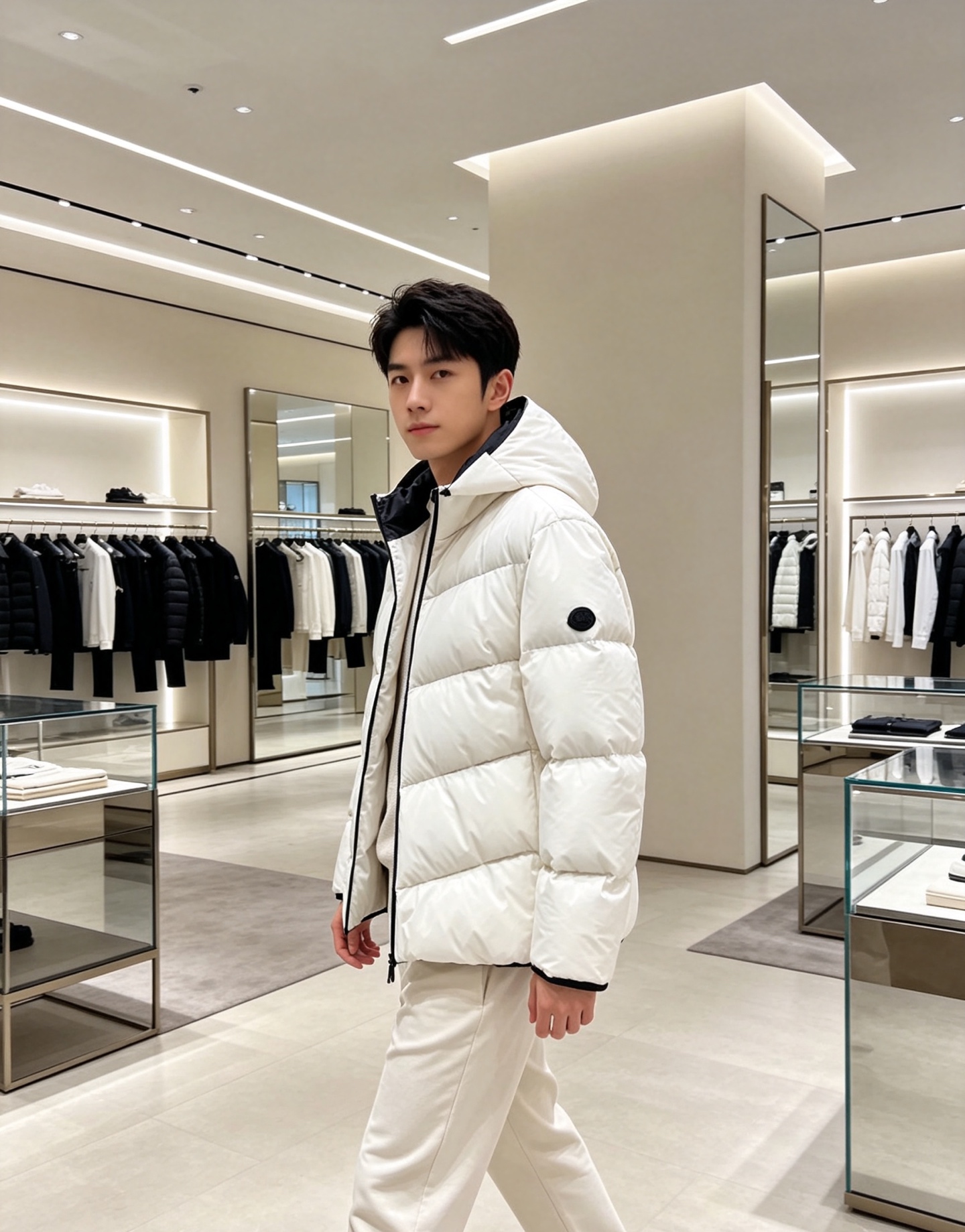 Moncler Forez蒙口2026男士连帽短款羽绒夹克外套.(连帽可脱卸.可变立领夹克)特级鹅绒填充,原厂替换面料➕ Moncler Forez蒙口2026男士连帽短款羽绒夹克外套.(连帽可脱卸.可变立领夹克)特级鹅绒填充,原厂替换面料➕