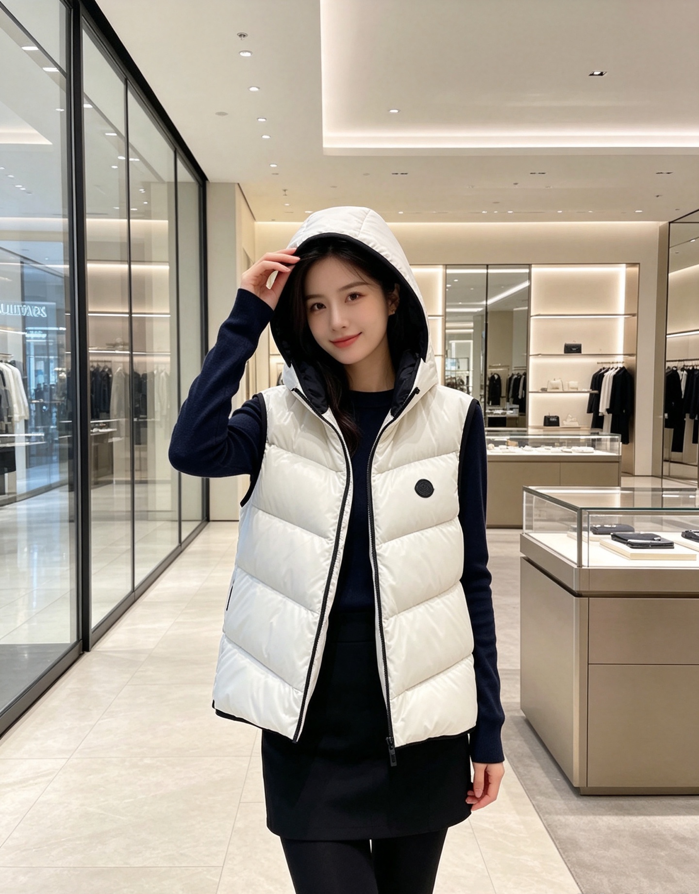Moncler Valmasque蒙口男士可拆卸兜帽羽绒马甲.原版购入开发.特级鹅绒填充➕原厂替换面料➕原厂配套五金. Moncler Valmasque蒙口男士可拆卸兜帽羽绒马甲.原版购入开发.特级鹅绒填充➕原厂替换面料➕原厂配套五金.