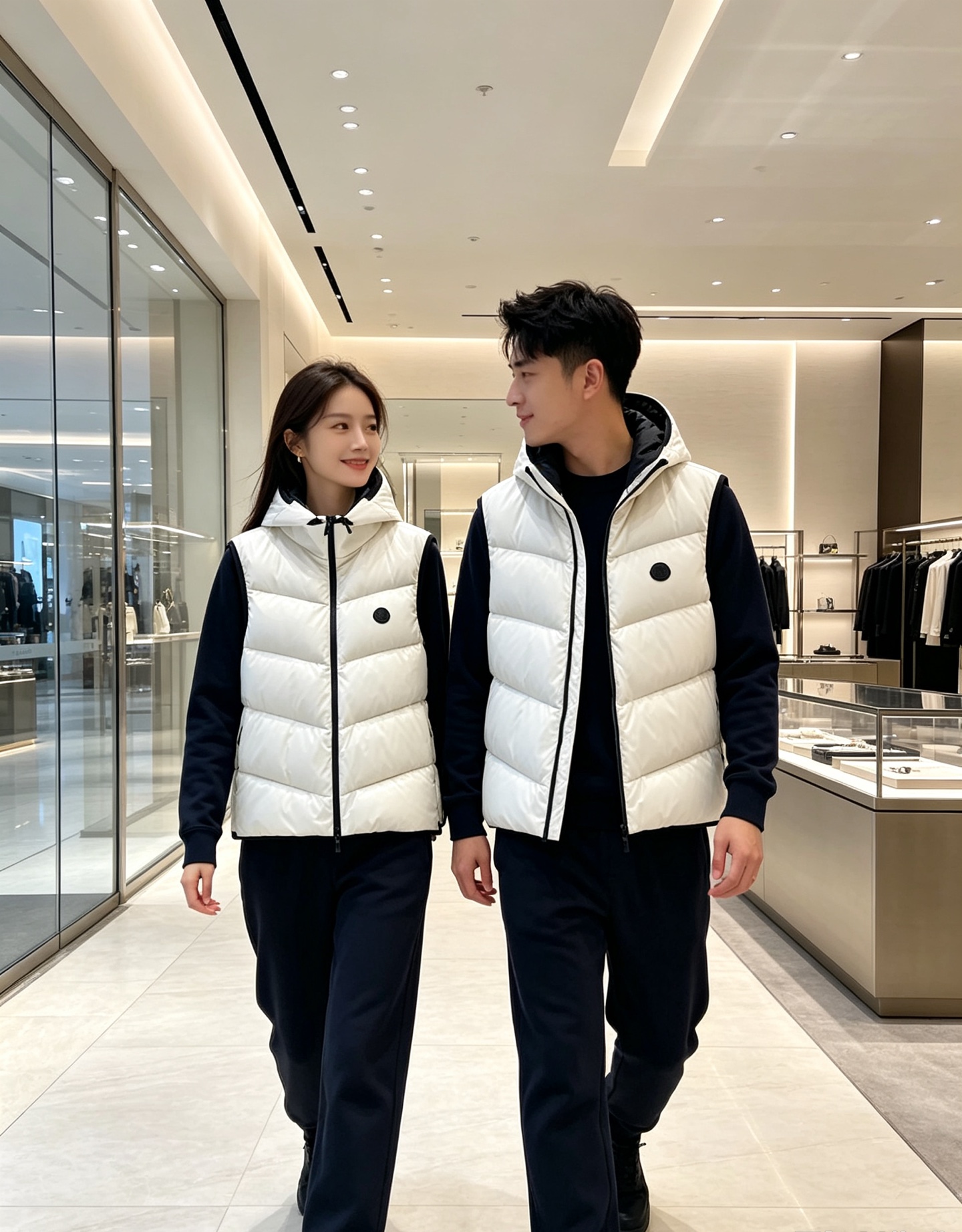 Moncler Valmasque蒙口男士可拆卸兜帽羽绒马甲.原版购入开发.特级鹅绒填充➕原厂替换面料➕原厂配套五金. Moncler Valmasque蒙口男士可拆卸兜帽羽绒马甲.原版购入开发.特级鹅绒填充➕原厂替换面料➕原厂配套五金.