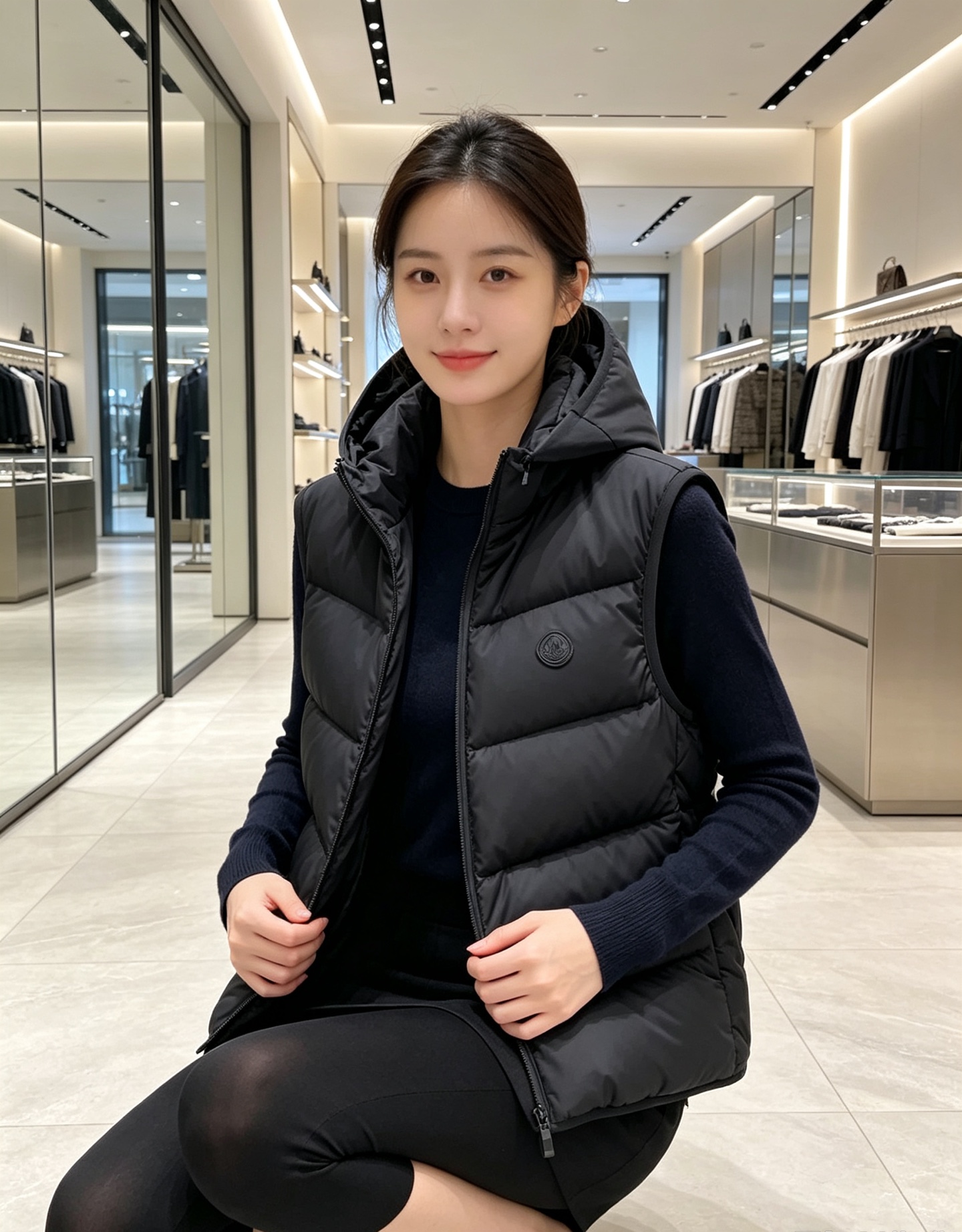 Moncler Valmasque蒙口男士可拆卸兜帽羽绒马甲.原版购入开发.特级鹅绒填充➕原厂替换面料➕原厂配套五金. Moncler Valmasque蒙口男士可拆卸兜帽羽绒马甲.原版购入开发.特级鹅绒填充➕原厂替换面料➕原厂配套五金.