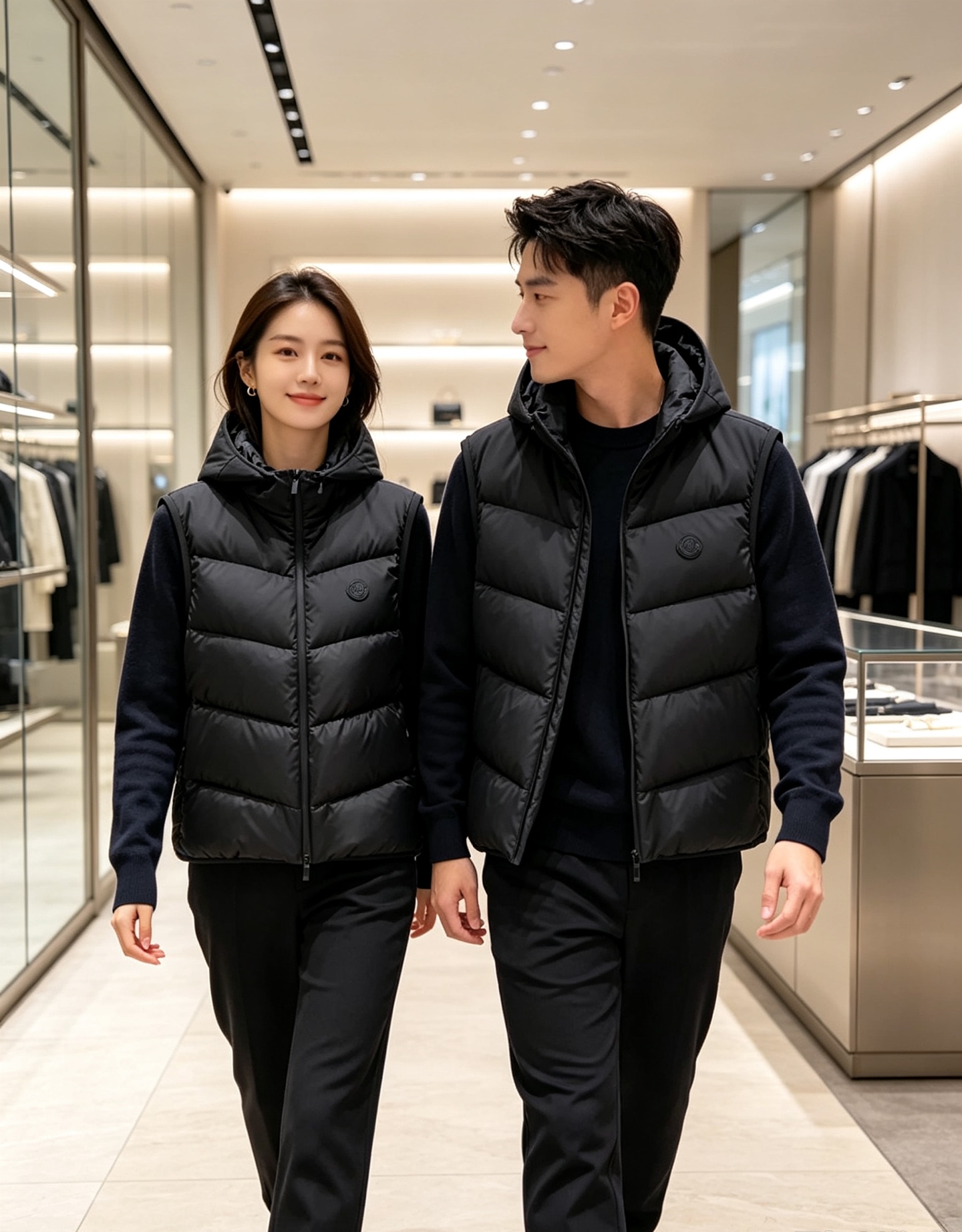 Moncler Valmasque蒙口男士可拆卸兜帽羽绒马甲.原版购入开发.特级鹅绒填充➕原厂替换面料➕原厂配套五金. Moncler Valmasque蒙口男士可拆卸兜帽羽绒马甲.原版购入开发.特级鹅绒填充➕原厂替换面料➕原厂配套五金.