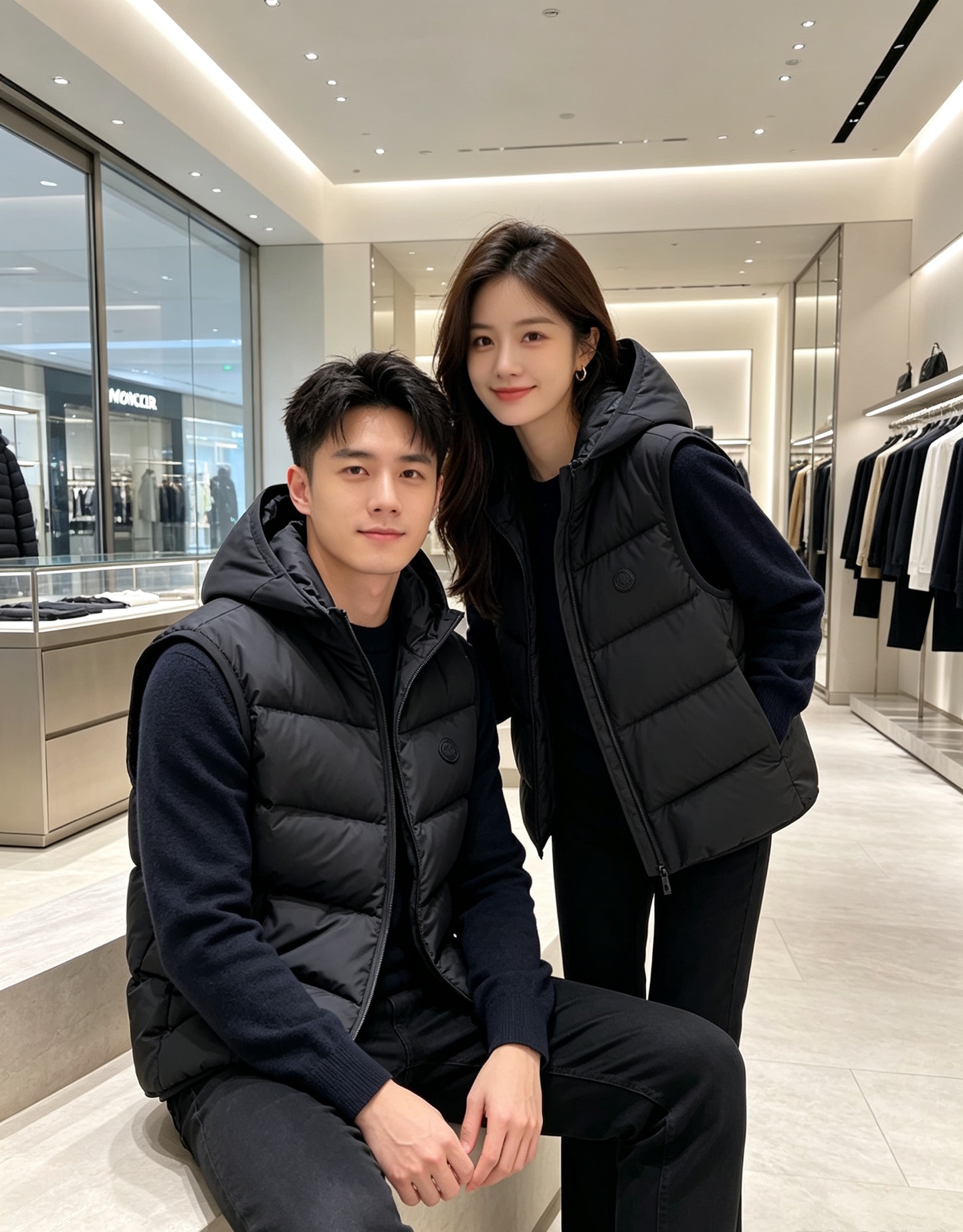 Moncler Valmasque蒙口男士可拆卸兜帽羽绒马甲.原版购入开发.特级鹅绒填充➕原厂替换面料➕原厂配套五金. Moncler Valmasque蒙口男士可拆卸兜帽羽绒马甲.原版购入开发.特级鹅绒填充➕原厂替换面料➕原厂配套五金.