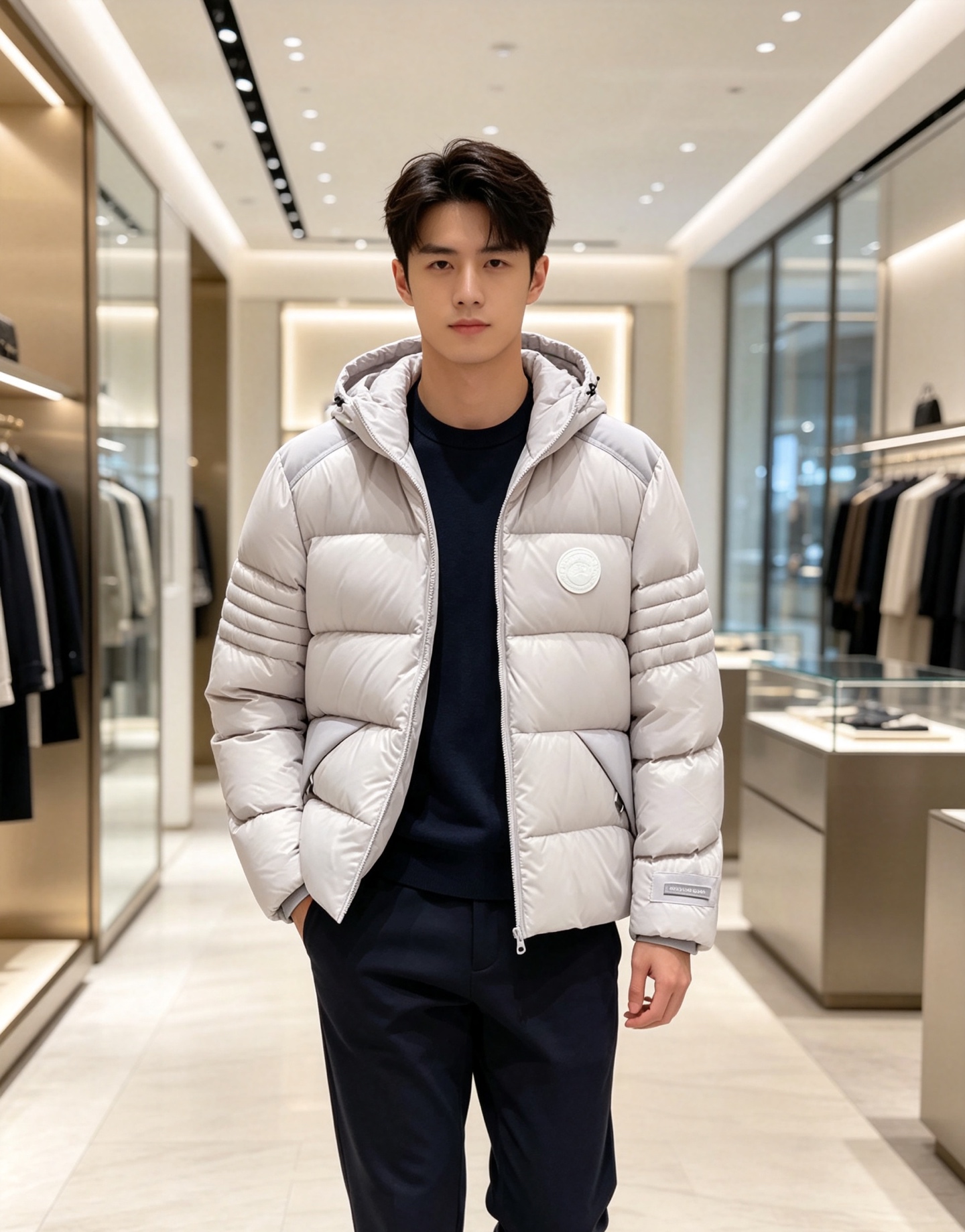Canada Goose(加拿大鹅) FW2026新款羽绒服。连帽设计,男女同款,时尚感满满。采用定制面料,防风防雨,保 Canada Goose(加拿大鹅) FW2026新款羽绒服。连帽设计,男女同款,时尚感满满。采用定制面料,防风防雨,保