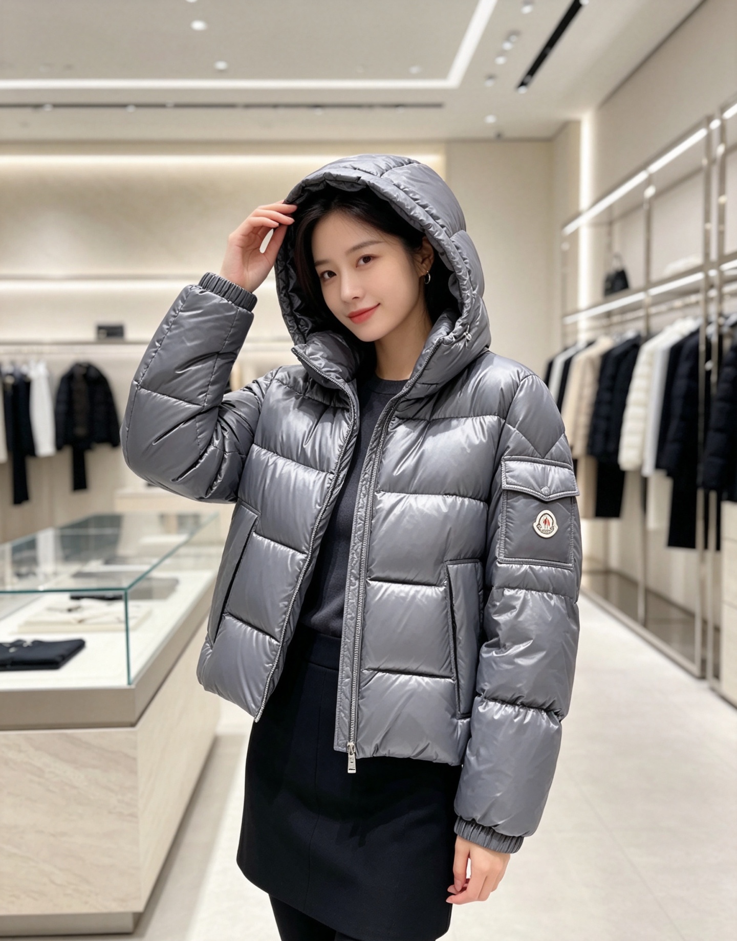 Moncler 蒙口2026秋冬新品发布,蒙口最新款亮光羽绒出货,柜上同步,面料及辅料全部订制,帽子可脱卸,面料涂层有股 Moncler 蒙口2026秋冬新品发布,蒙口最新款亮光羽绒出货,柜上同步,面料及辅料全部订制,帽子可脱卸,面料涂层有股