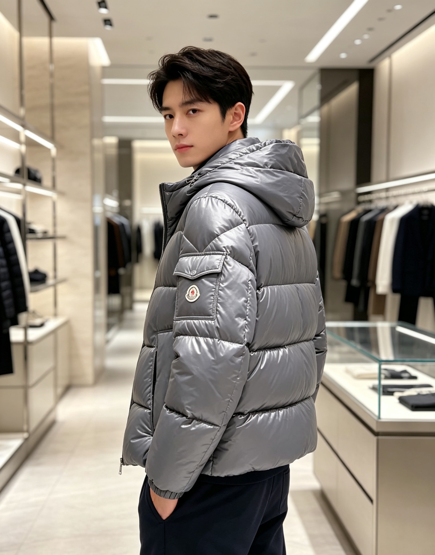Moncler 蒙口2026秋冬新品发布,蒙口最新款亮光羽绒出货,柜上同步,面料及辅料全部订制,帽子可脱卸,面料涂层有股 Moncler 蒙口2026秋冬新品发布,蒙口最新款亮光羽绒出货,柜上同步,面料及辅料全部订制,帽子可脱卸,面料涂层有股