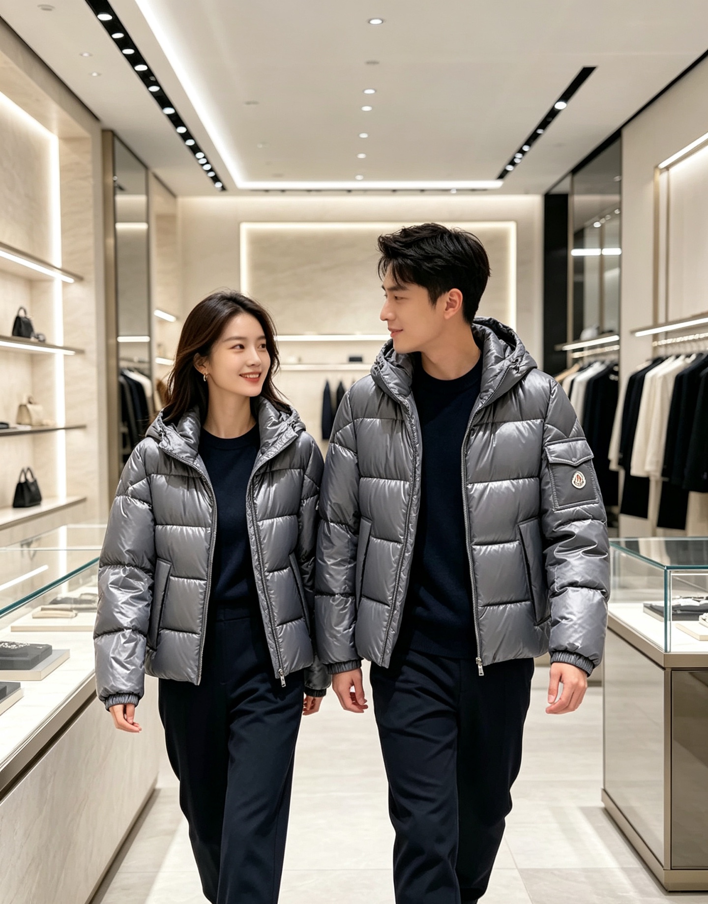 Moncler 蒙口2026秋冬新品发布,蒙口最新款亮光羽绒出货,柜上同步,面料及辅料全部订制,帽子可脱卸,面料涂层有股 Moncler 蒙口2026秋冬新品发布,蒙口最新款亮光羽绒出货,柜上同步,面料及辅料全部订制,帽子可脱卸,面料涂层有股