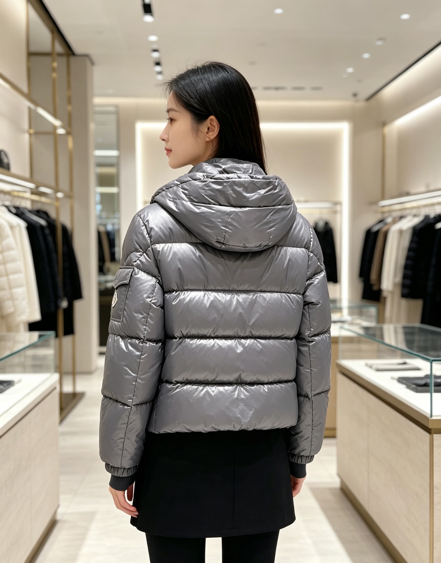 Moncler 蒙口2026秋冬新品发布,蒙口最新款亮光羽绒出货,柜上同步,面料及辅料全部订制,帽子可脱卸,面料涂层有股 Moncler 蒙口2026秋冬新品发布,蒙口最新款亮光羽绒出货,柜上同步,面料及辅料全部订制,帽子可脱卸,面料涂层有股