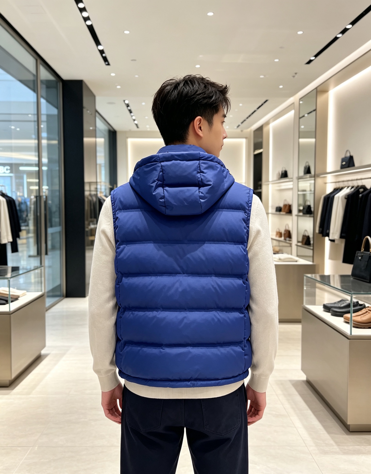 26秋冬新品发布，BC新款羽绒马甲出货，帽子可完全拆卸成立领，所有面料及辅料原版开模订制，质感超强，码数：48-56