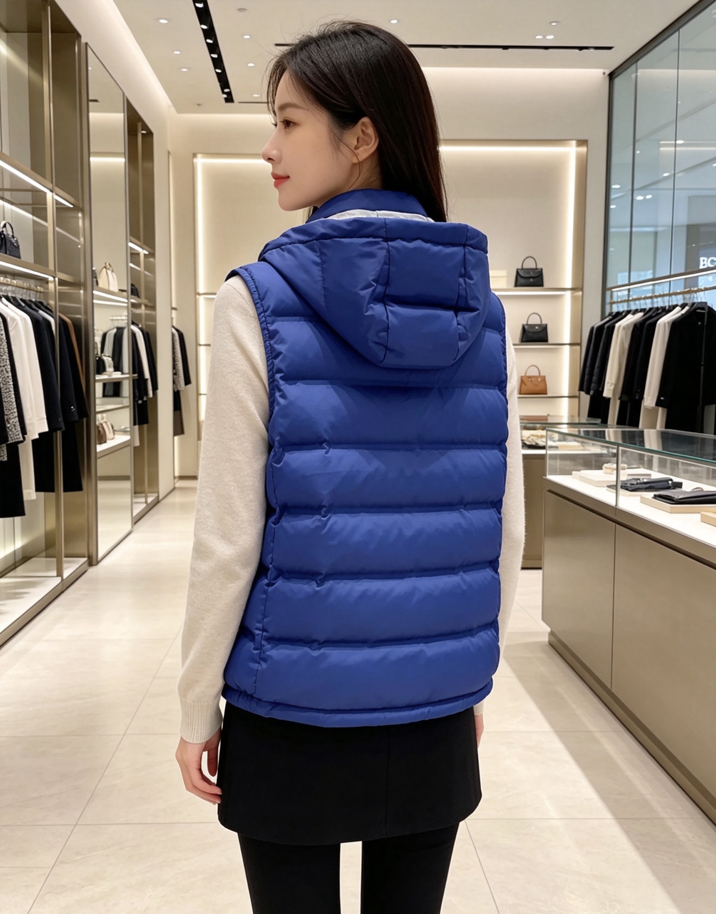 26秋冬新品发布，BC新款羽绒马甲出货，帽子可完全拆卸成立领，所有面料及辅料原版开模订制，质感超强，码数：48-56