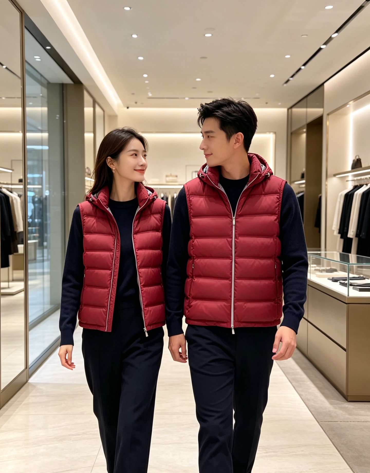 26秋冬新品发布，BC新款羽绒马甲出货，帽子可完全拆卸成立领，所有面料及辅料原版开模订制，质感超强，码数：48-56