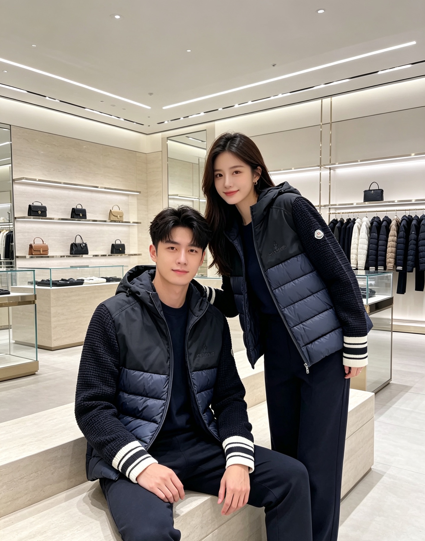 Moncler 蒙口 2026年秋冬新款羽绒服,针织连帽拼接羽绒服采用新国标95白鸭绒,秋冬新品内搭神器!在国内羽绒黑色 Moncler 蒙口 2026年秋冬新款羽绒服,针织连帽拼接羽绒服采用新国标95白鸭绒,秋冬新品内搭神器!在国内羽绒黑色