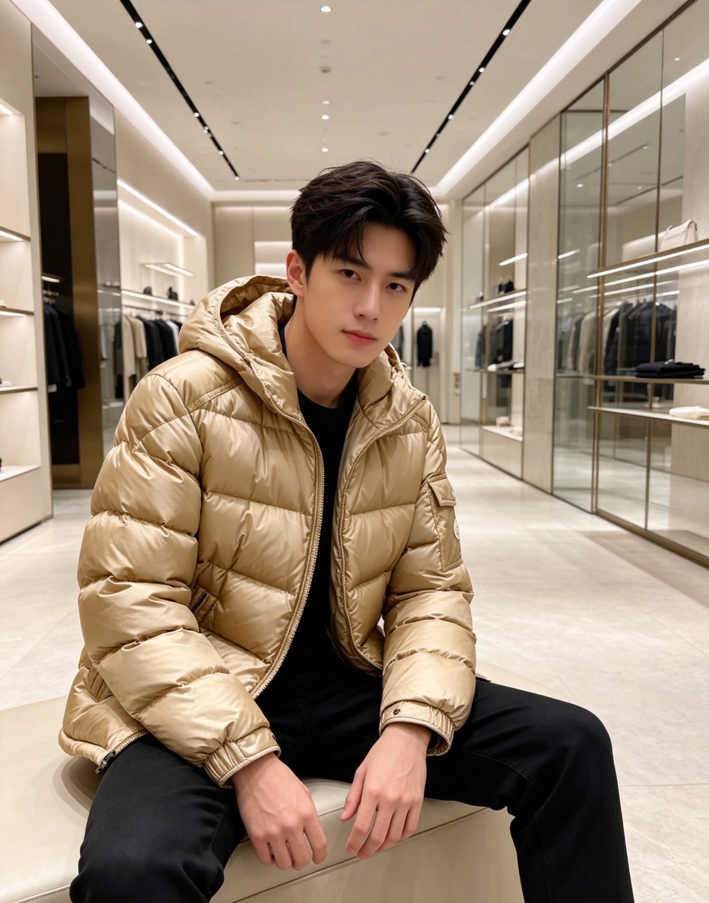 特级羽绒⬆️Moncler王牌经典,2026全新上市.Maya(全新科技尼龙)男士哑光短款羽绒夹克外套.限定卡其色. ⚠ 特级羽绒⬆️Moncler王牌经典,2026全新上市.Maya(全新科技尼龙)男士哑光短款羽绒夹克外套.限定卡其色. ⚠