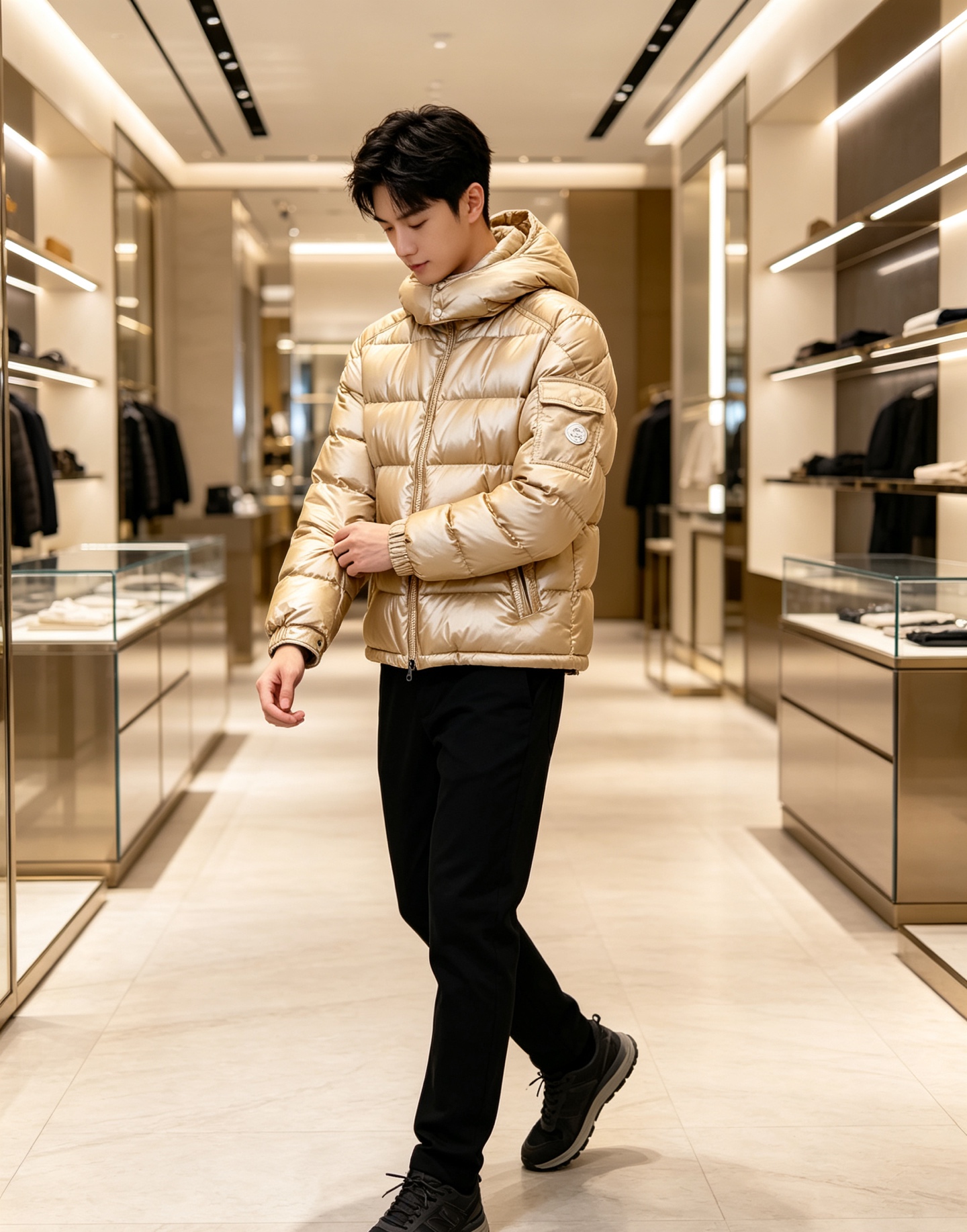 特级羽绒⬆️Moncler王牌经典,2026全新上市.Maya(全新科技尼龙)男士哑光短款羽绒夹克外套.限定卡其色. ⚠ 特级羽绒⬆️Moncler王牌经典,2026全新上市.Maya(全新科技尼龙)男士哑光短款羽绒夹克外套.限定卡其色. ⚠
