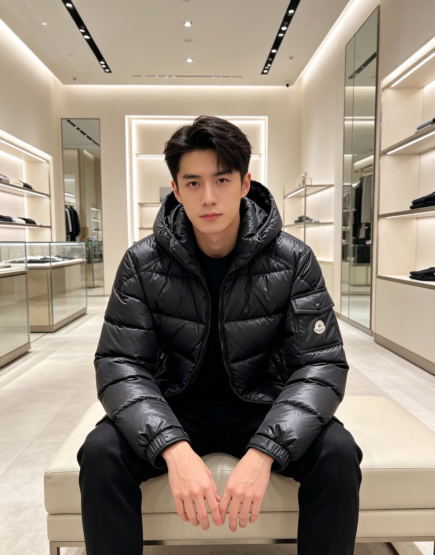 特级羽绒⬆️Moncler王牌经典,2026全新上市.Maya(全新科技尼龙)男士哑光短款羽绒夹克外套.限定卡其色. ⚠ 特级羽绒⬆️Moncler王牌经典,2026全新上市.Maya(全新科技尼龙)男士哑光短款羽绒夹克外套.限定卡其色. ⚠