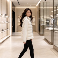 Moncler 蒙口 FW2026新款连帽拼羽绒夹克外套。经典款,一件难求。采用原版定制面料,正身充90绒,拼接设计,时 Moncler 蒙口 FW2026新款连帽拼羽绒夹克外套。经典款,一件难求。采用原版定制面料,正身充90绒,拼接设计,时