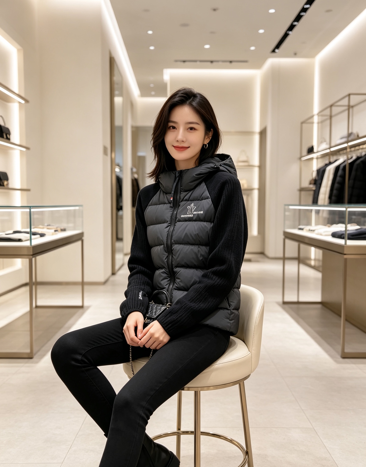 Moncler 蒙口 FW2026新款连帽拼羽绒夹克外套。经典款,一件难求。采用原版定制面料,正身充90绒,拼接设计,时 Moncler 蒙口 FW2026新款连帽拼羽绒夹克外套。经典款,一件难求。采用原版定制面料,正身充90绒,拼接设计,时