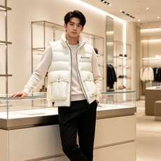 Moncler 蒙口🆕🆕🆕 26年冬季新款羽绒马甲 立领羽绒马甲,原版订制五金配件,采用顶级90白鸭绒超柔软,上身效果超 Moncler 蒙口🆕🆕🆕 26年冬季新款羽绒马甲 立领羽绒马甲,原版订制五金配件,采用顶级90白鸭绒超柔软,上身效果超