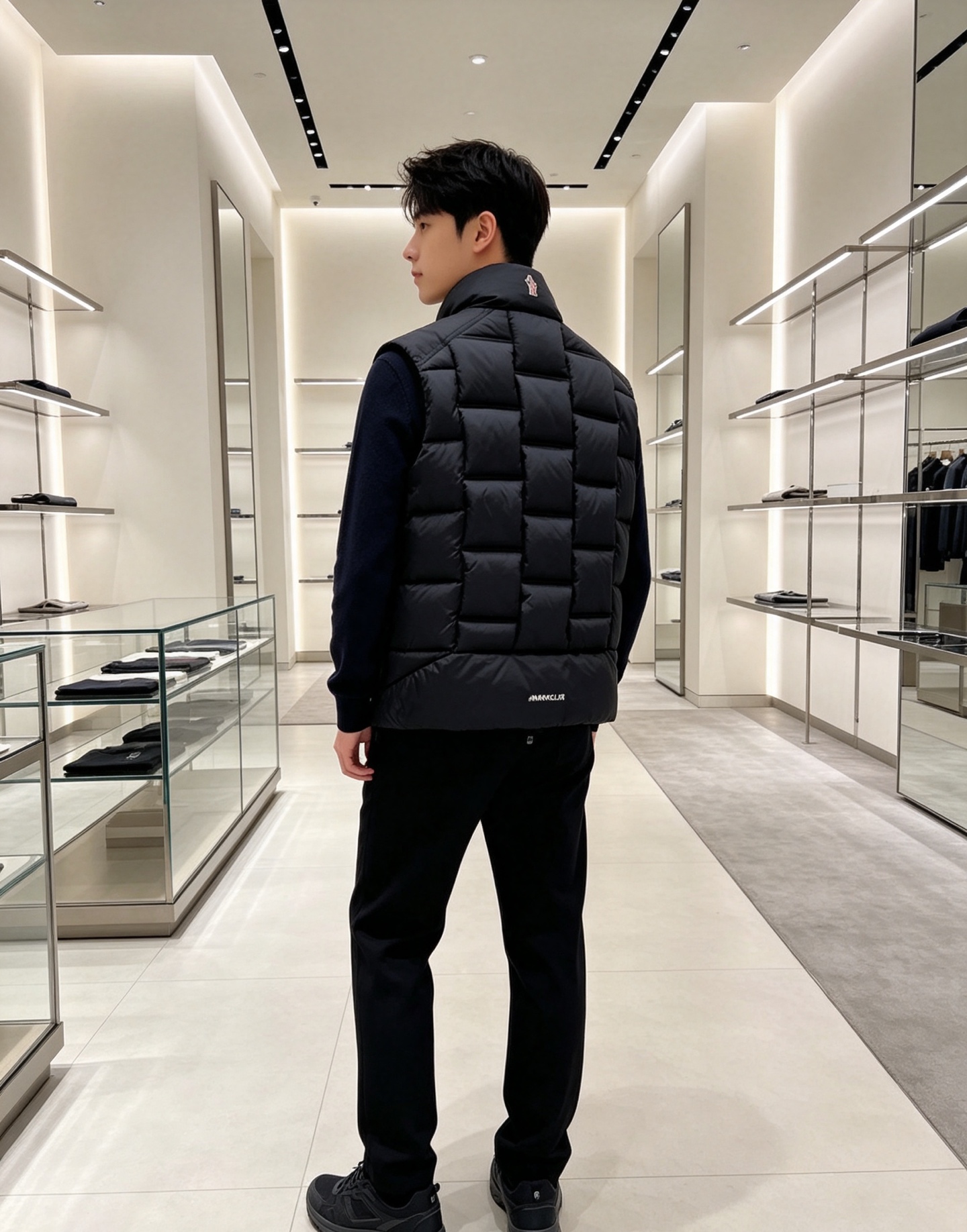 Moncler 蒙口🆕🆕🆕 26年冬季新款羽绒马甲 立领羽绒马甲，原版订制五金配件，采用顶级90白鸭绒超柔软，上身效果超