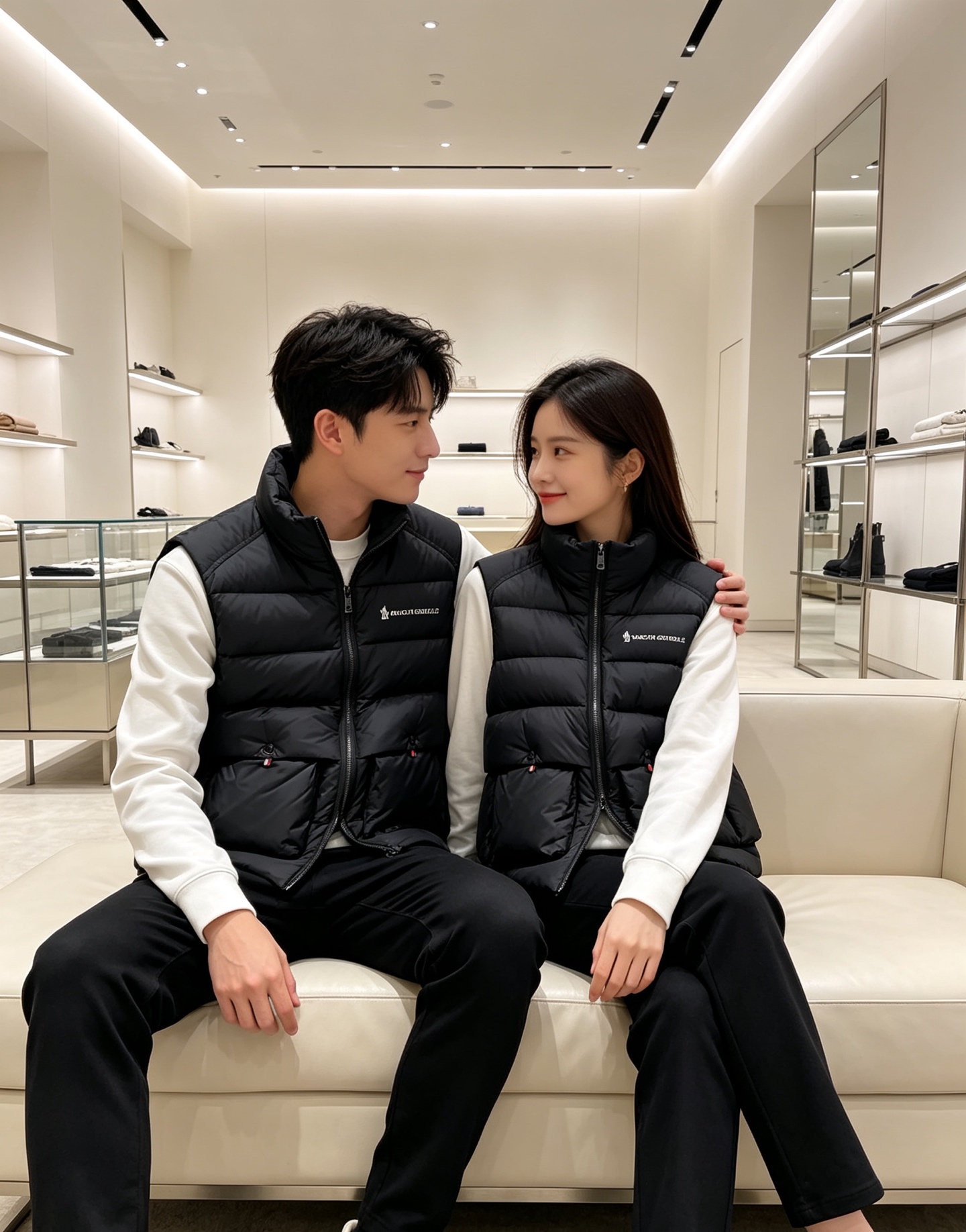 Moncler 蒙口🆕🆕🆕 26年冬季新款羽绒马甲 立领羽绒马甲，原版订制五金配件，采用顶级90白鸭绒超柔软，上身效果超