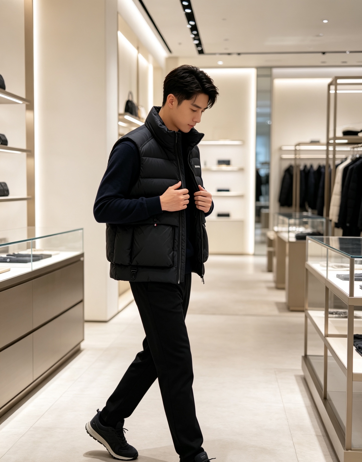 Moncler 蒙口🆕🆕🆕 26年冬季新款羽绒马甲 立领羽绒马甲，原版订制五金配件，采用顶级90白鸭绒超柔软，上身效果超
