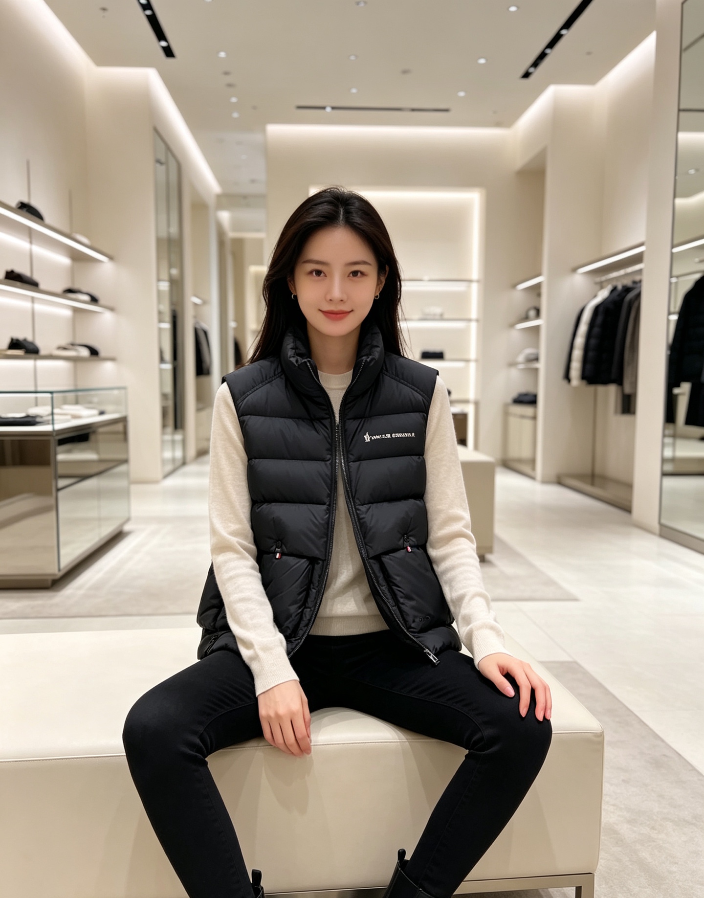 Moncler 蒙口🆕🆕🆕 26年冬季新款羽绒马甲 立领羽绒马甲，原版订制五金配件，采用顶级90白鸭绒超柔软，上身效果超