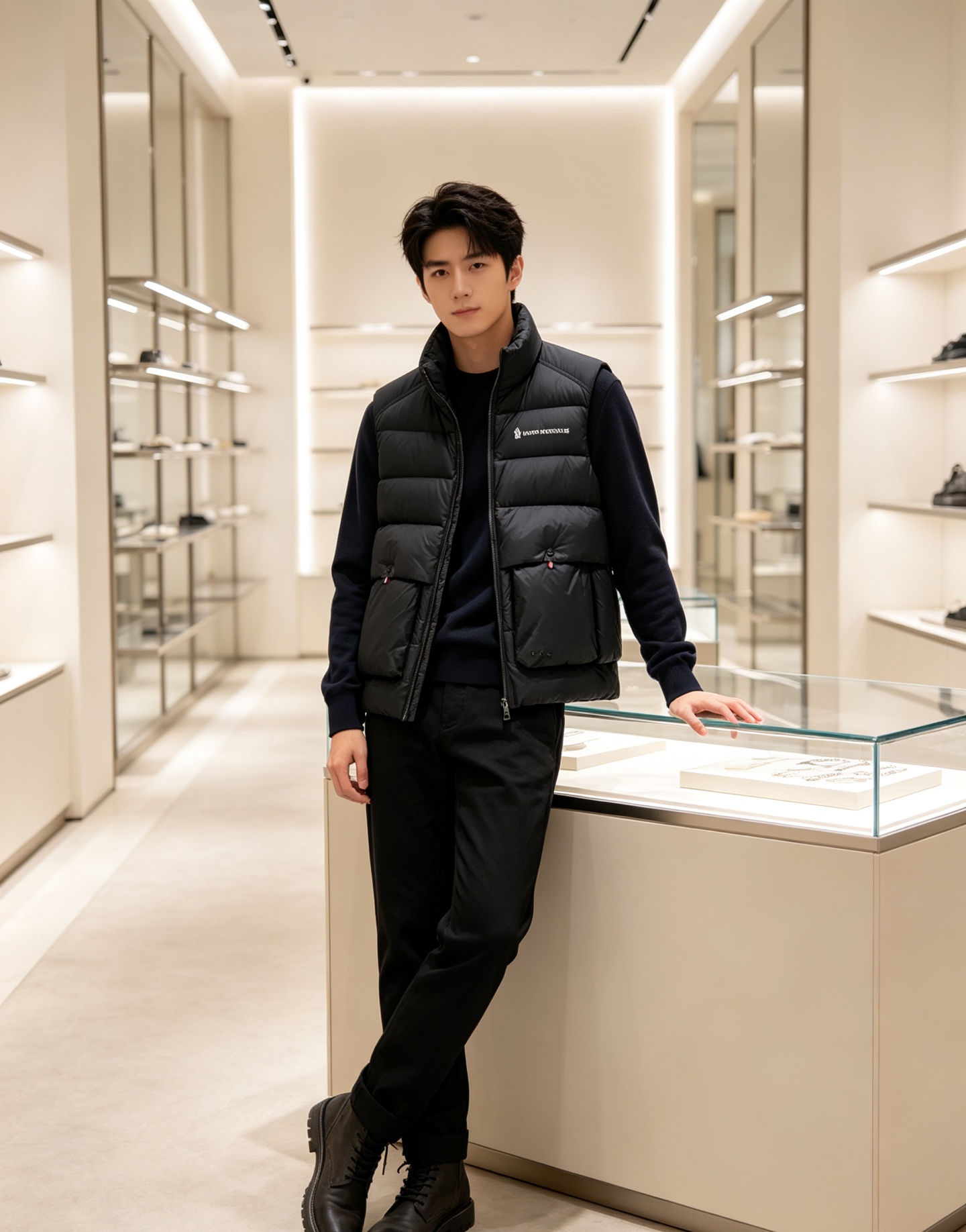 Moncler 蒙口🆕🆕🆕 26年冬季新款羽绒马甲 立领羽绒马甲，原版订制五金配件，采用顶级90白鸭绒超柔软，上身效果超