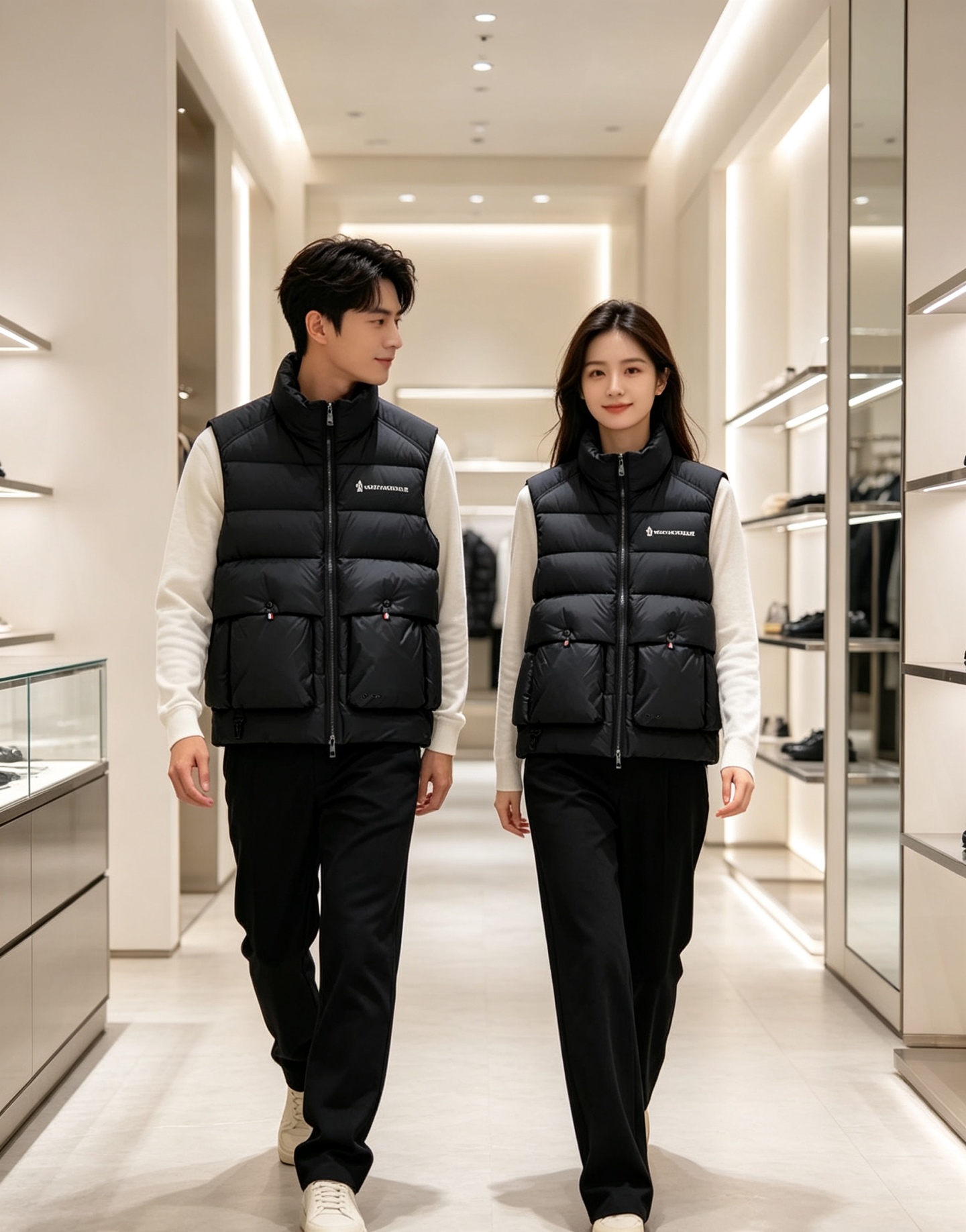 Moncler 蒙口🆕🆕🆕 26年冬季新款羽绒马甲 立领羽绒马甲，原版订制五金配件，采用顶级90白鸭绒超柔软，上身效果超