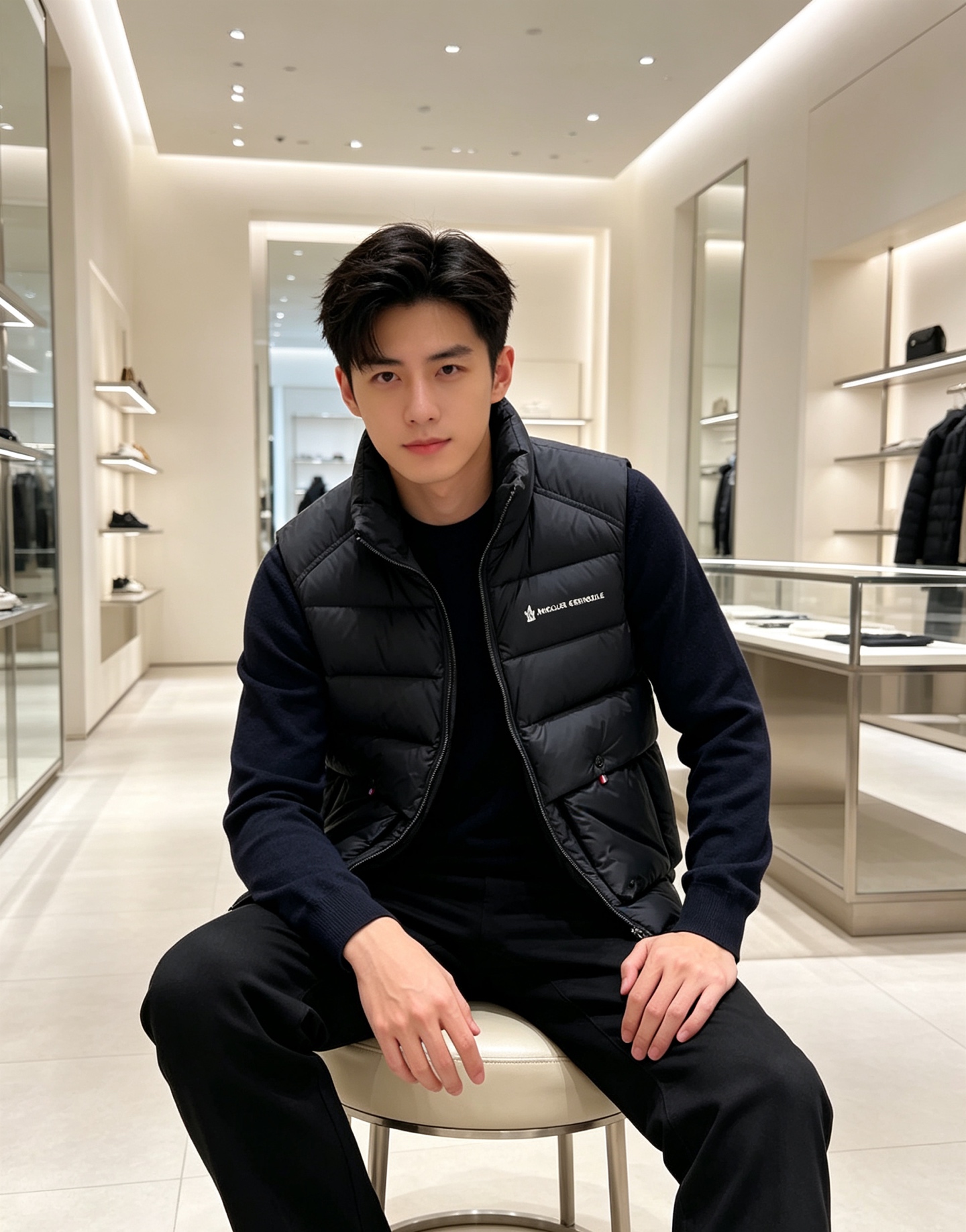 Moncler 蒙口🆕🆕🆕 26年冬季新款羽绒马甲 立领羽绒马甲，原版订制五金配件，采用顶级90白鸭绒超柔软，上身效果超