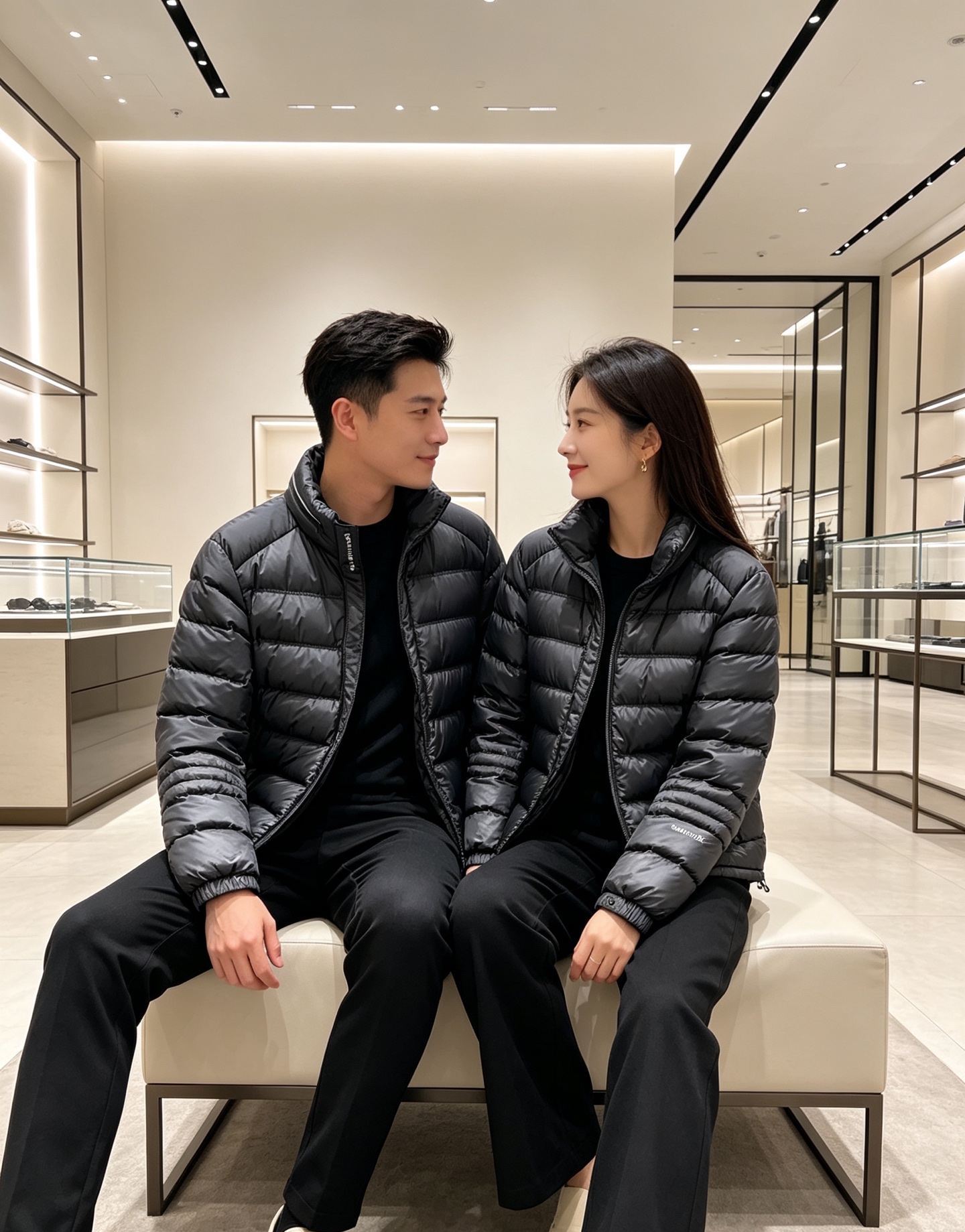 Armani 阿玛尼 2026秋冬专柜同步新品发布，最新款立领羽绒服出货，全部原版购入，无论面料和辅料，真正做到了1:1