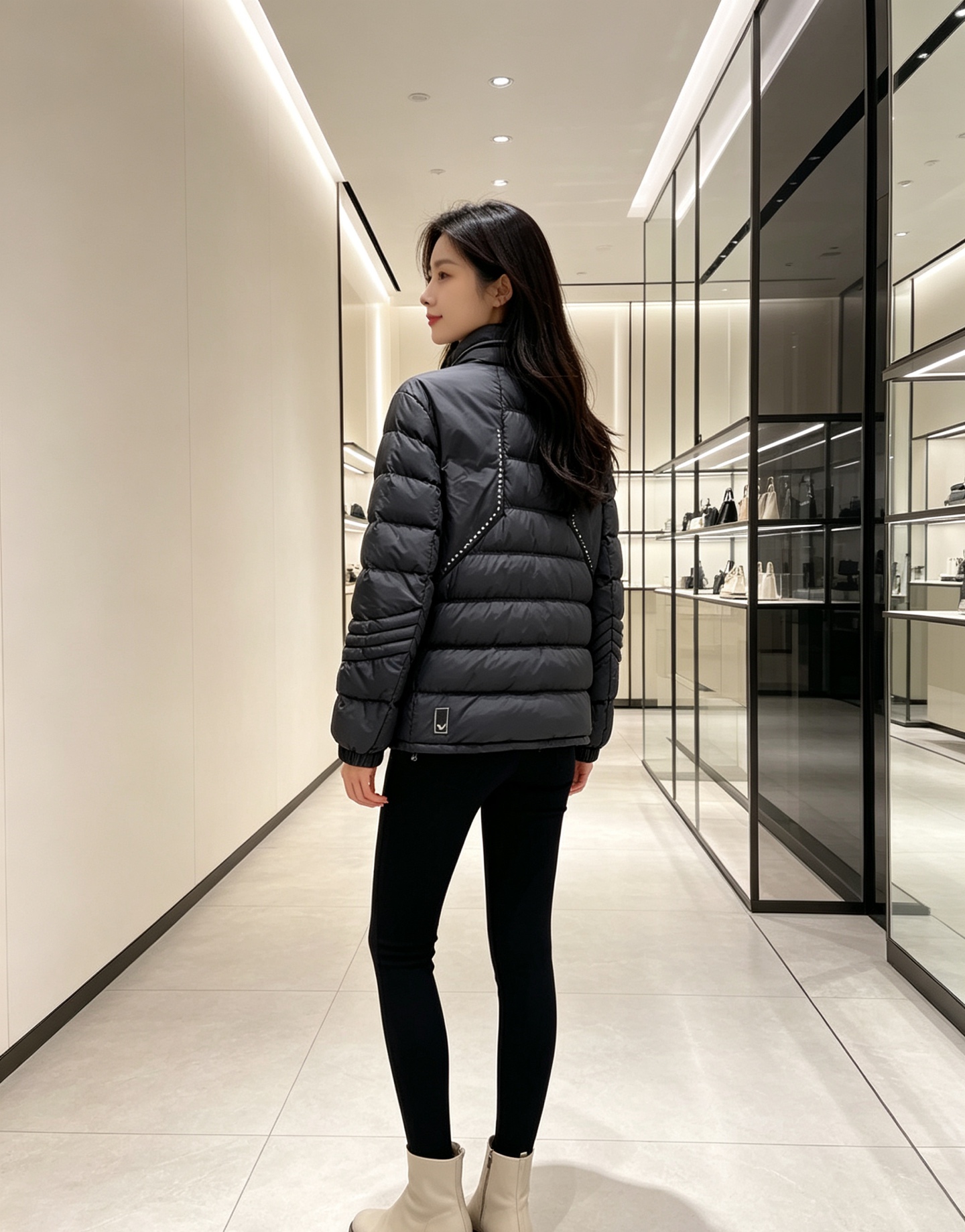 Armani 阿玛尼 2026秋冬专柜同步新品发布，最新款立领羽绒服出货，全部原版购入，无论面料和辅料，真正做到了1:1