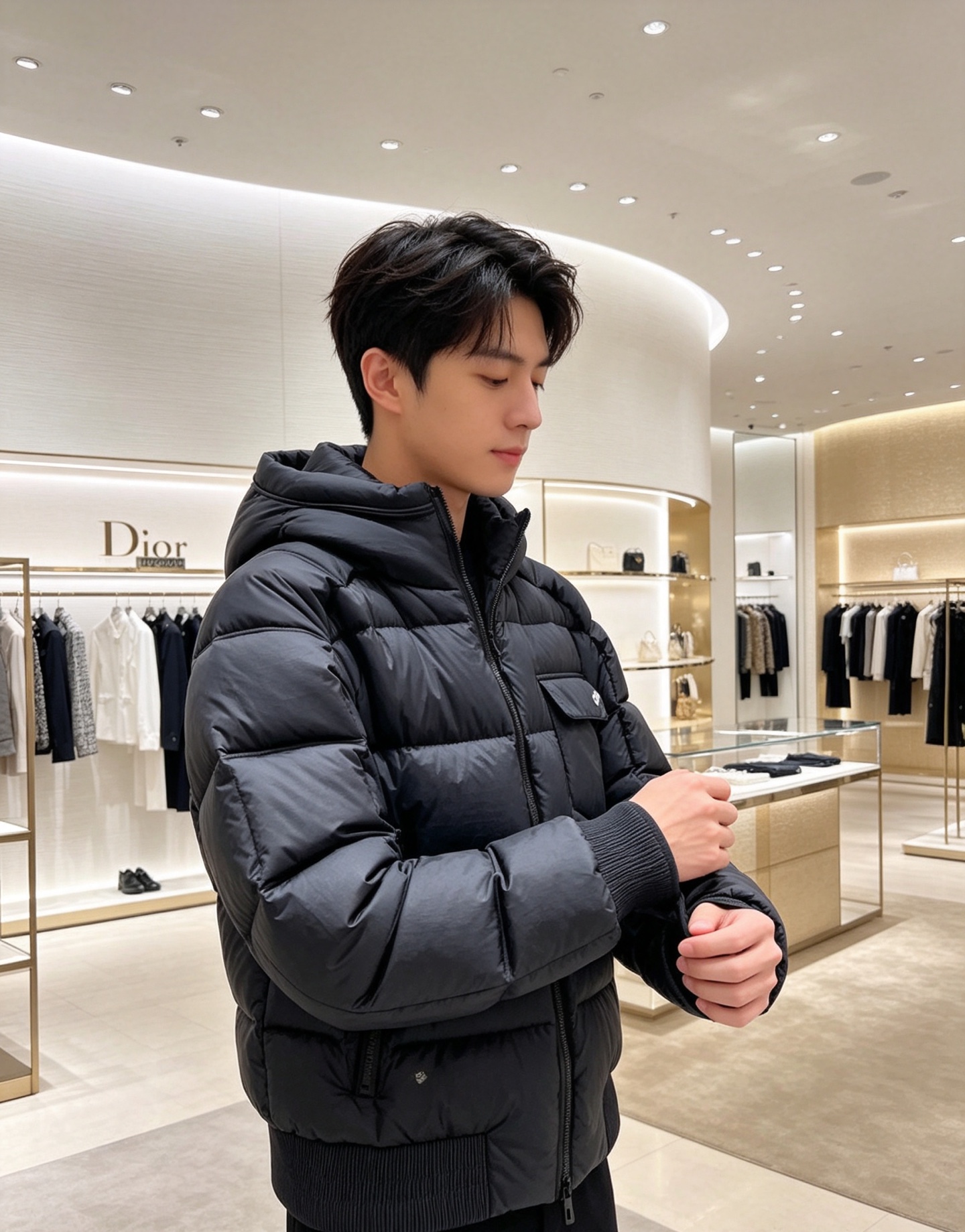 Dior 迪奥 🆕🆕🆕26年冬季最新羽绒服 立体剪裁廓形版型上身显瘦帅气!胸前小logo设计、时尚感极强。保暖拒绝臃肿! Dior 迪奥 🆕🆕🆕26年冬季最新羽绒服 立体剪裁廓形版型上身显瘦帅气!胸前小logo设计、时尚感极强。保暖拒绝臃肿!