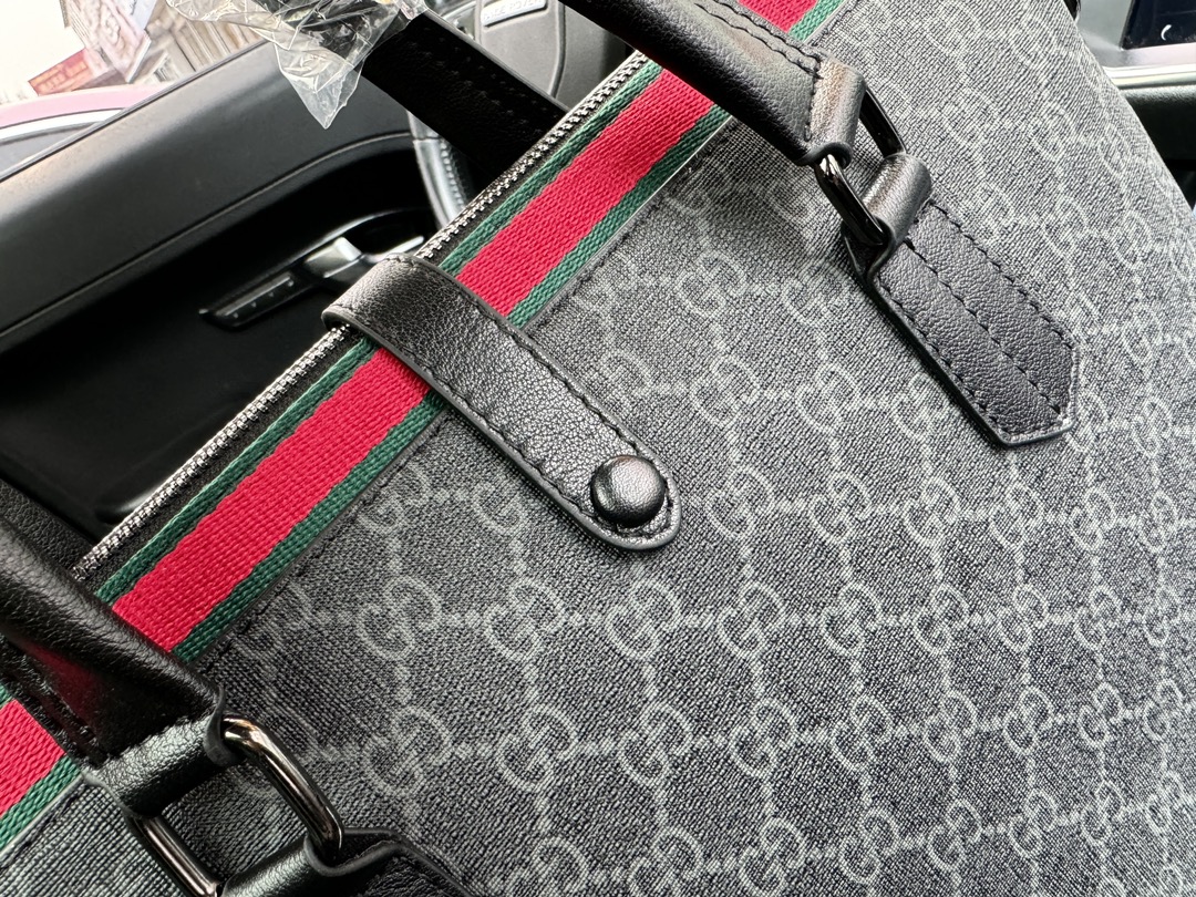 Professional Men’s Computer Insulation Zipper Bag with Smooth Zipper and Oil Edge - 图片 5