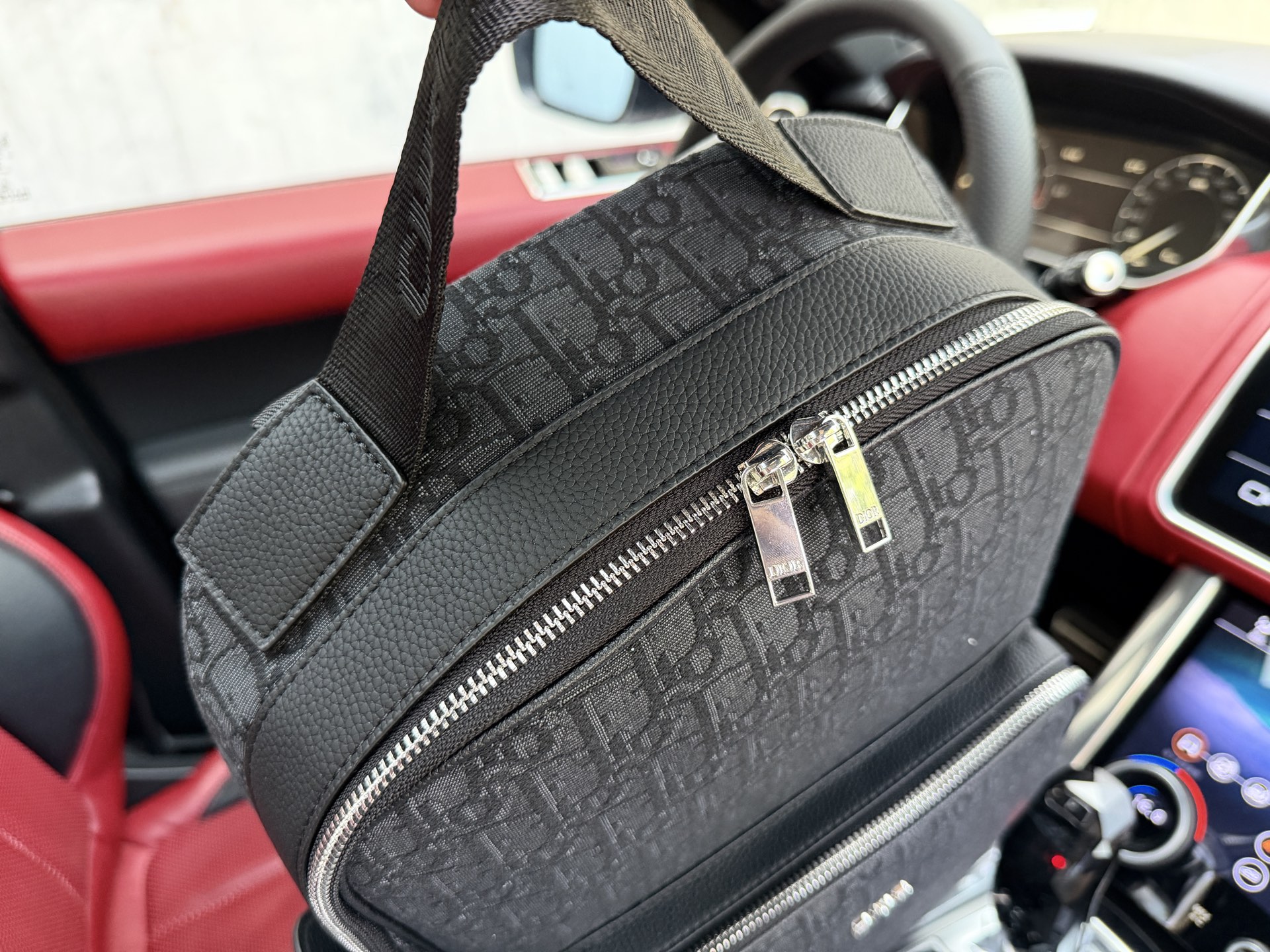 Dior Black Oblique 30x41x12cm travel everyday