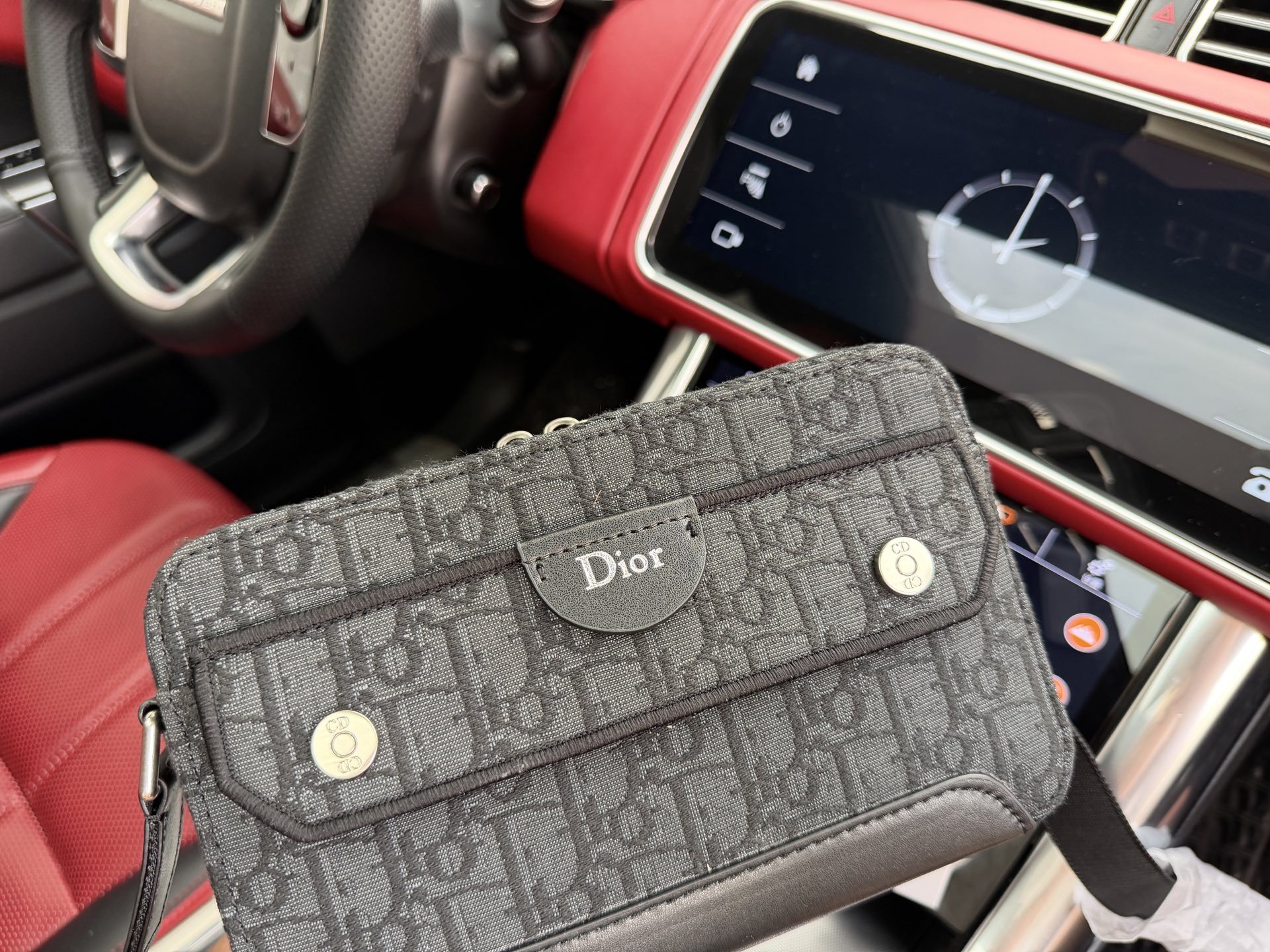 Dior Black Oblique 21x14x7cm crossbody everyday