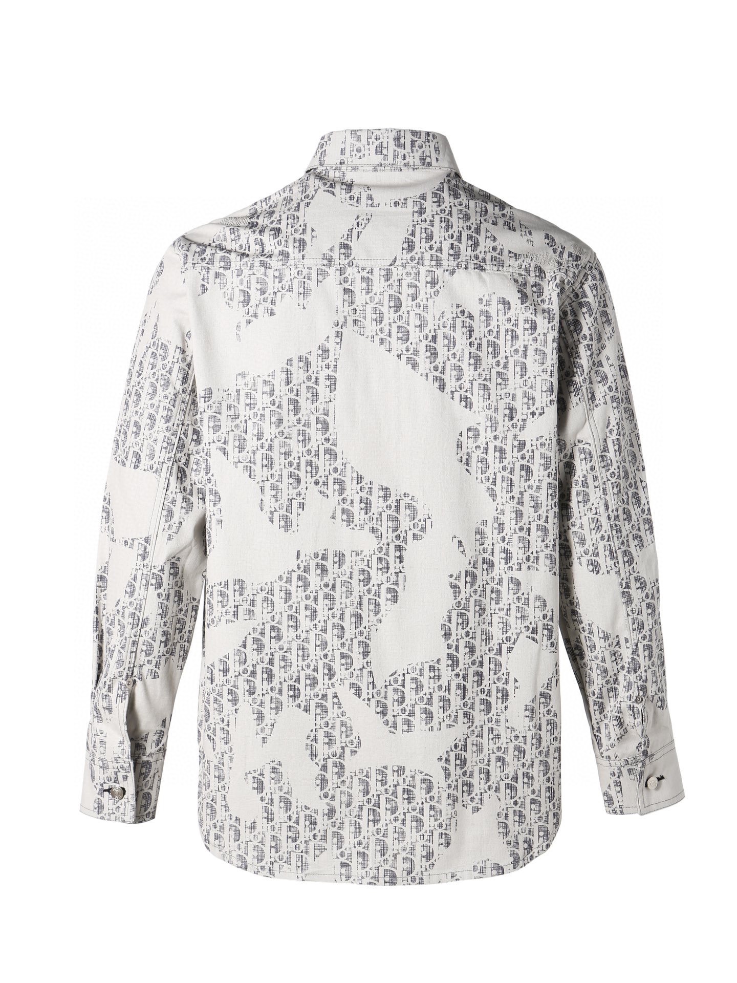 Japanese-Inspired Oblique Print Jacket with Customized Details and “DIOR” Mark - 图片 2