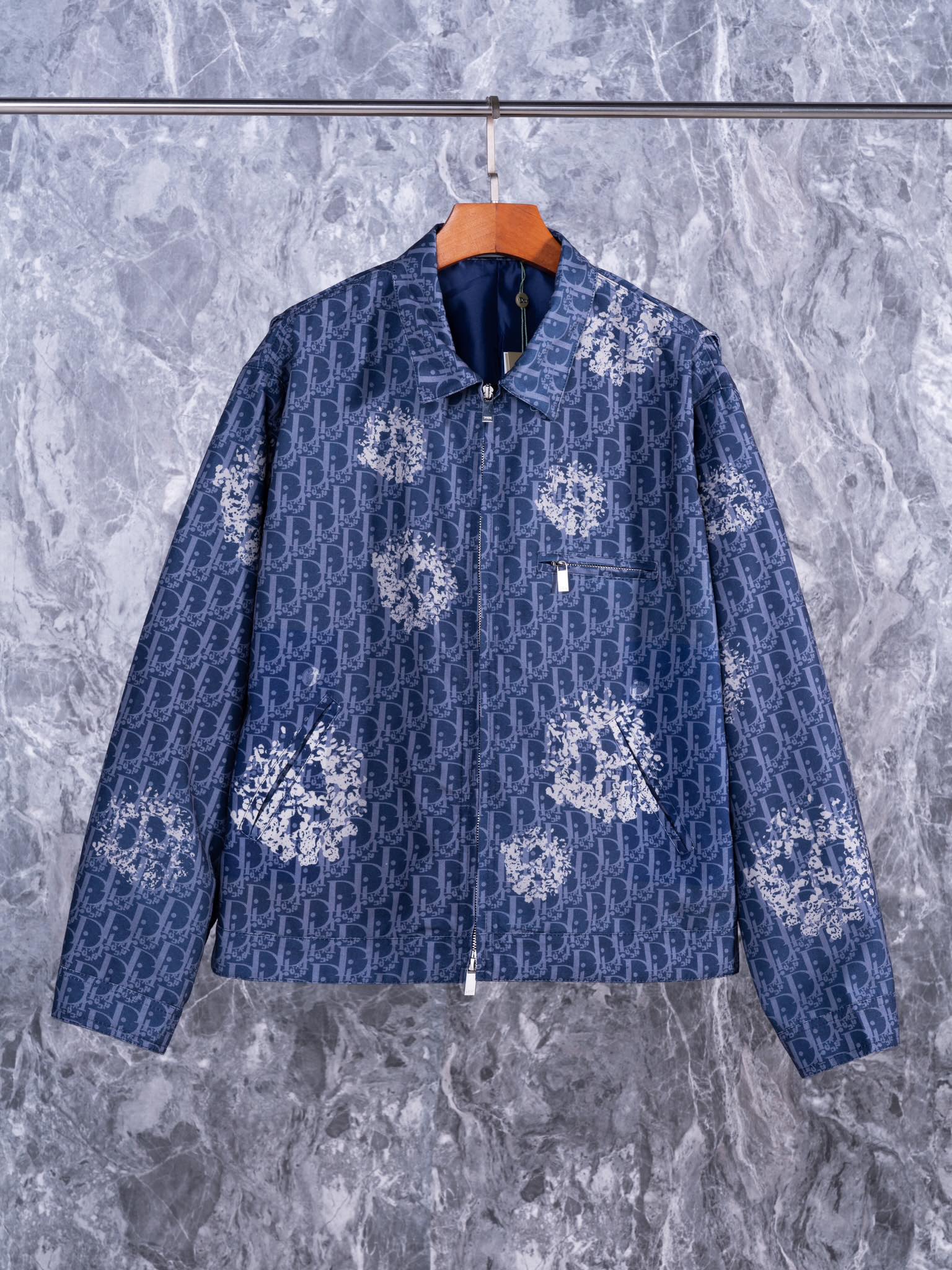 [Primer lanzamiento en toda la red, envío exclusivo] Dior Dior 23ss nueva chaqueta con cremallera para presbi…