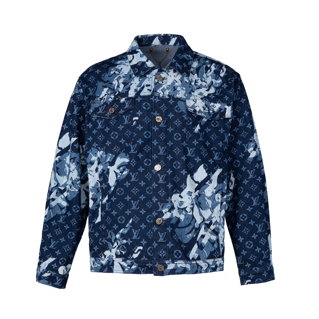 Louis Vuitton Clothing Coats & Jackets Unisex Cotton Denim Fall Collection Fashion