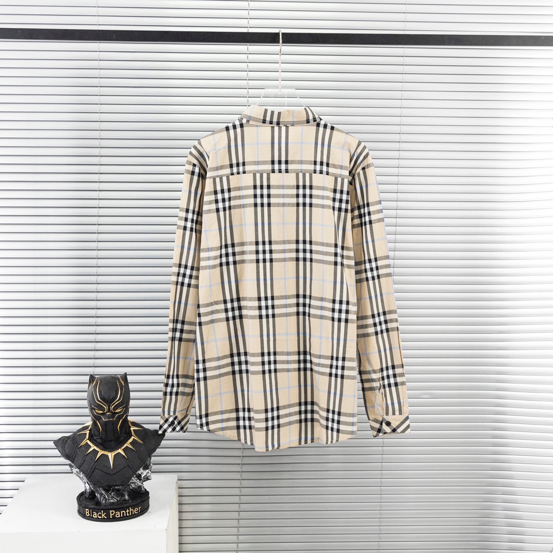 Burberry Classic Long-Sleeved Shirt: Timeless Style, Premium Quality, Essential Wardrobe Piece - 图片 2