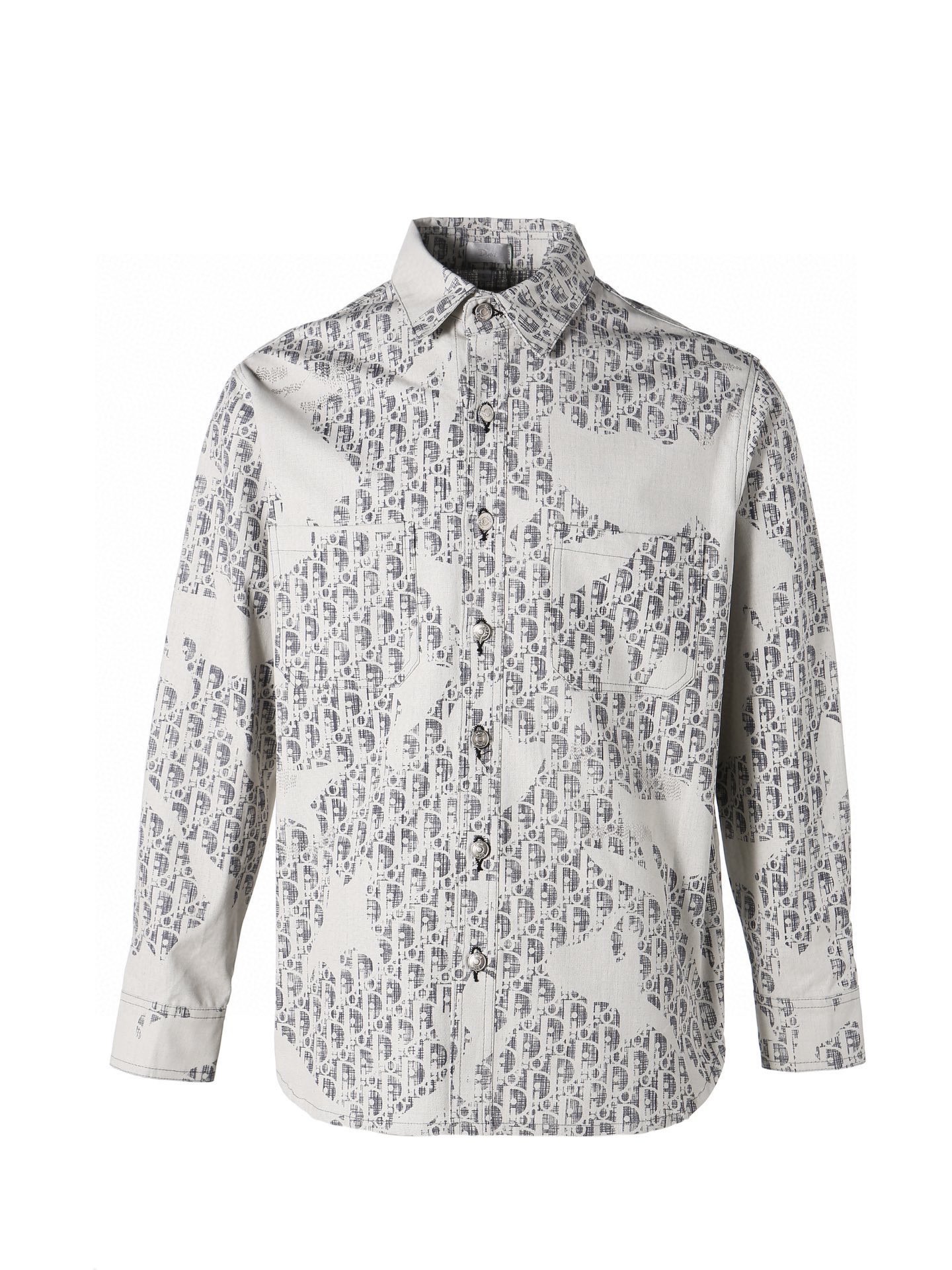 Japanese-Inspired Oblique Print Jacket with Custom Details: Dior’s Fine Manufacturing Trombone - 图片 1