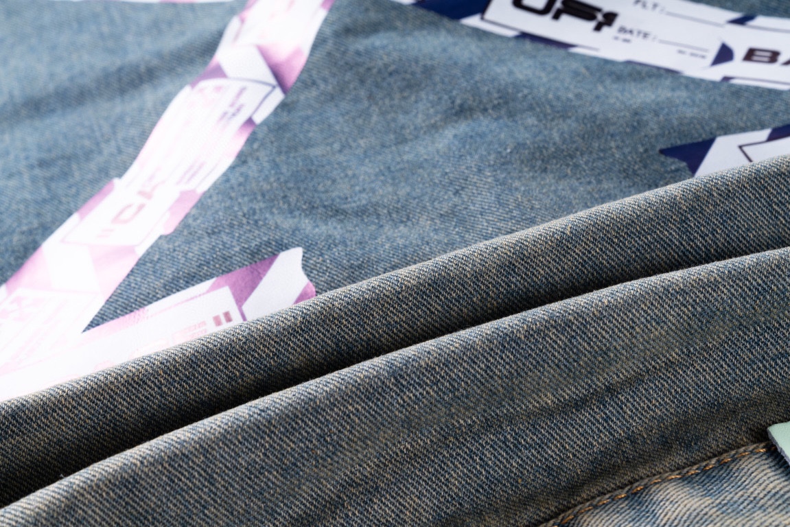 Vintage Spanish Cotton Jeans with Classic Retro Fit Hardware for Men and Women - 图片 5