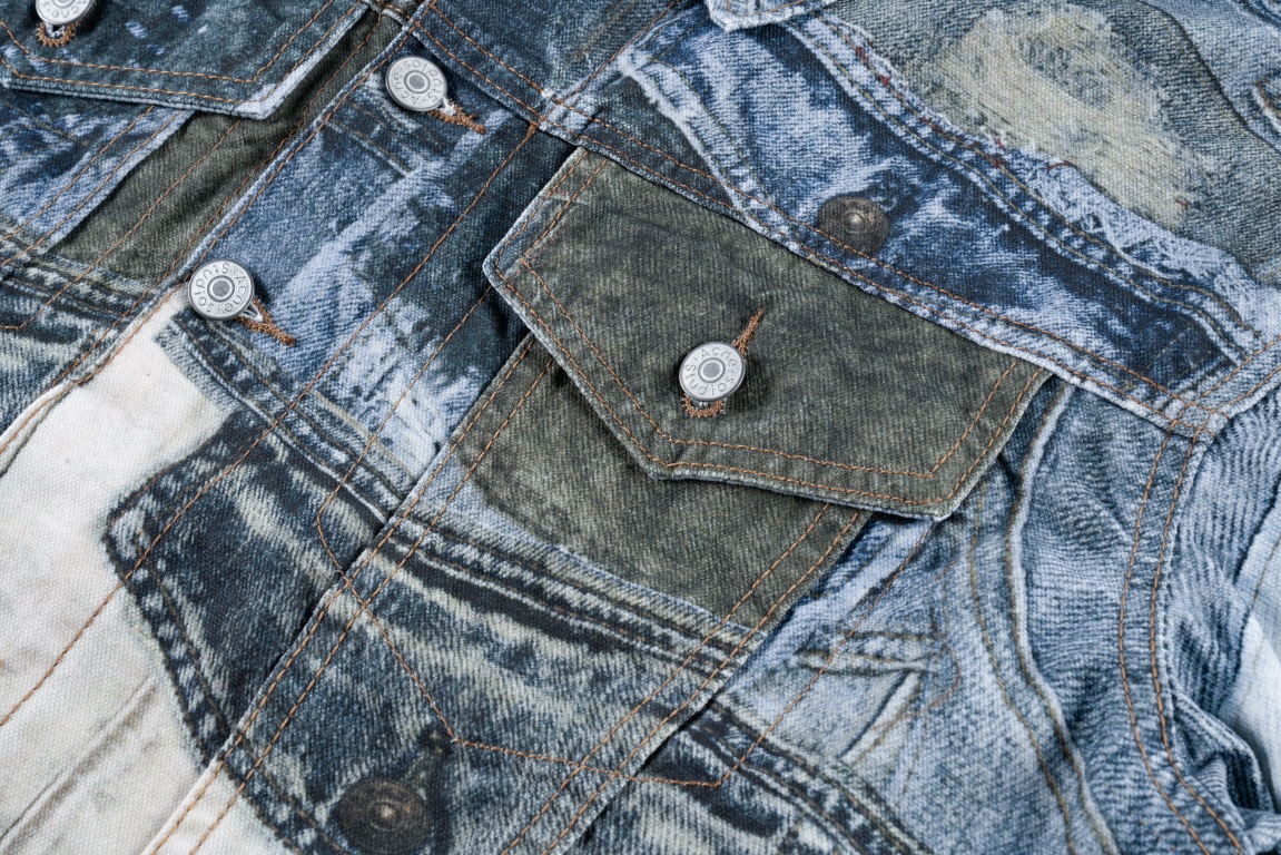 Acne Studios Cowboy Coat: Oversized, Unique, and Stylish in Blue (JZ1595) - 图片 7