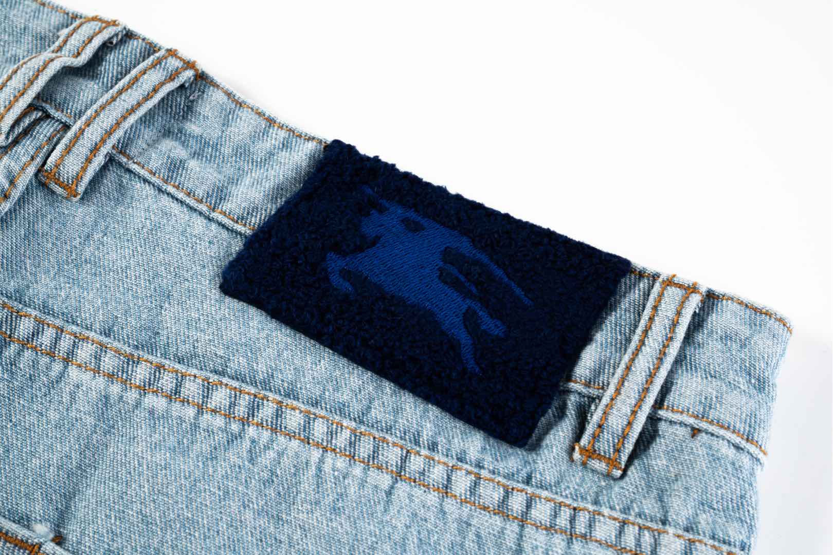 “JZ 1618 BBR War Horse Print Relics Denim Jacket with Unique Details” - 图片 9