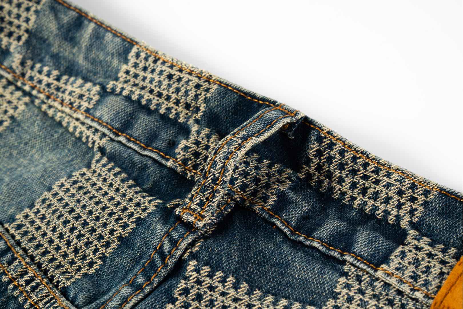 Louis Vuitton /路易威登 25ss棋盘格怀旧牛仔长裤-Chinese UA Cheap High Quatity Brand Clothes Bags handbags Sneakers wholesale wholesaler seller from China Factory suppliers Fashion Clothing Shoes best Quality Beautiful Price Louis Vuitton /路易威登 25ss棋盘格怀旧牛仔长裤