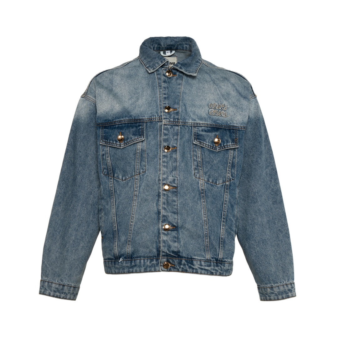 Luxury Cowboy Jacket by Miu Miu: Handcrafted Italian Import with Unique Details - 图片 1