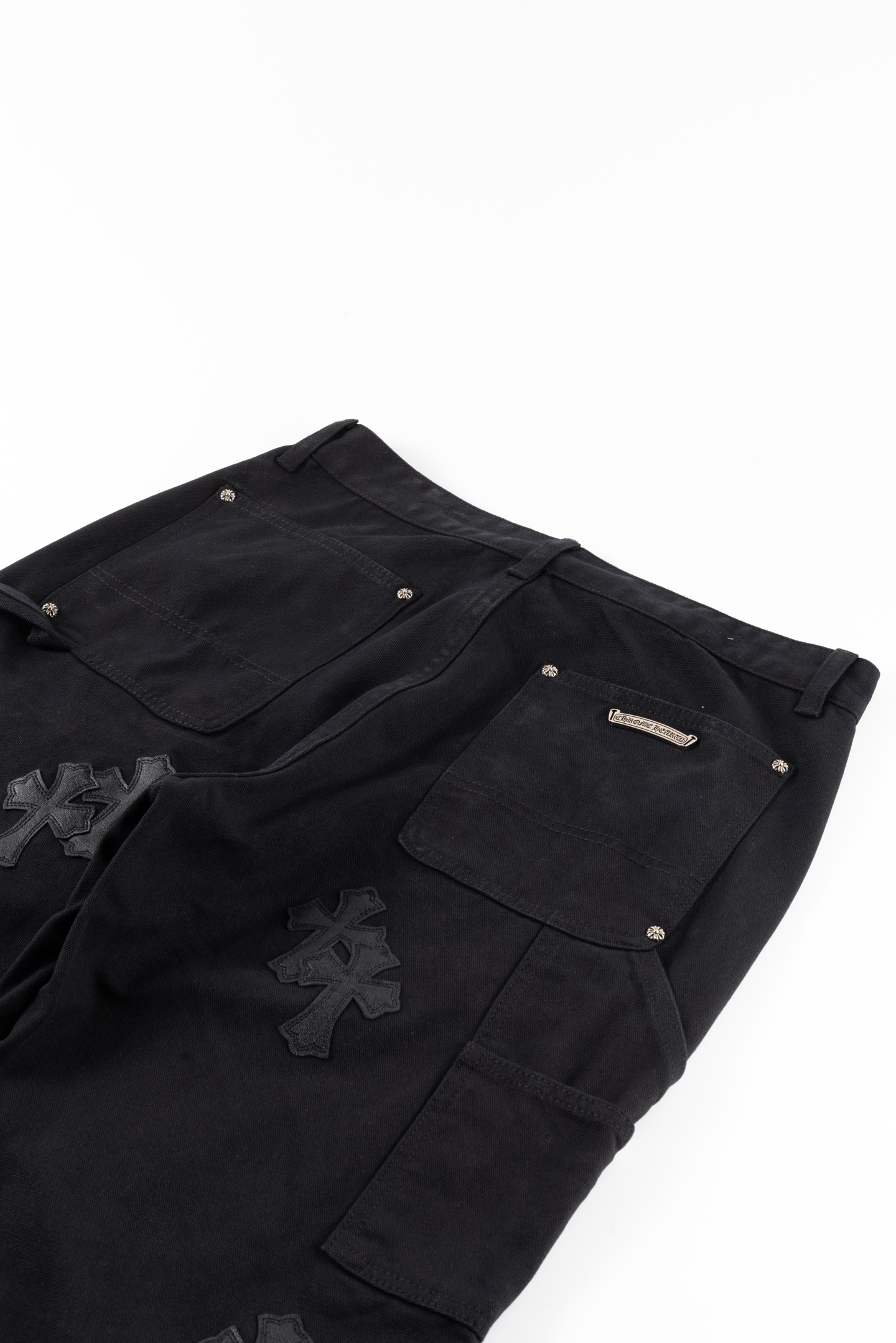 Chrome Hearts Vintage Levi’s Jeans with Unique Silver Embellishment – Product Details. - 图片 5