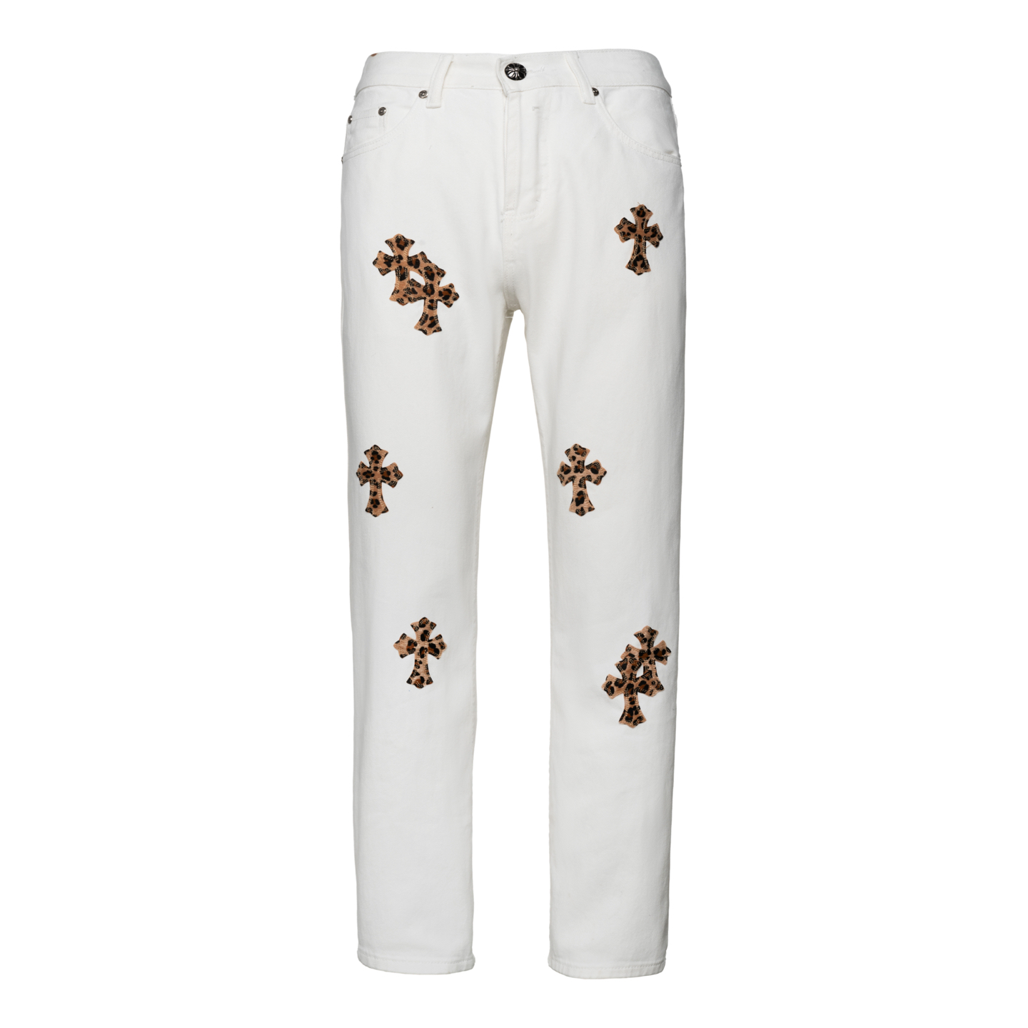 Chrome Hearts 24SS Panthers High Street Jeans Review: Colorful, Customized, Gender-Free, High Quality - 图片 1