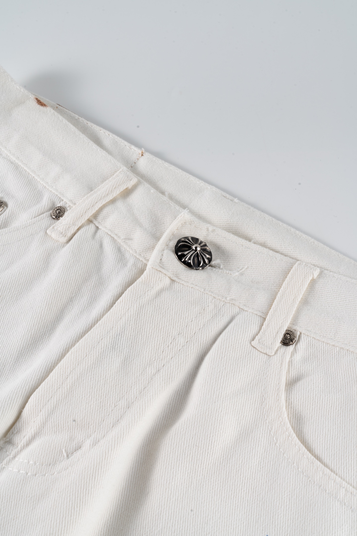 Chrome Hearts 24SS Panthers High Street Jeans Review: Colorful, Customized, Gender-Free, High Quality - 图片 3