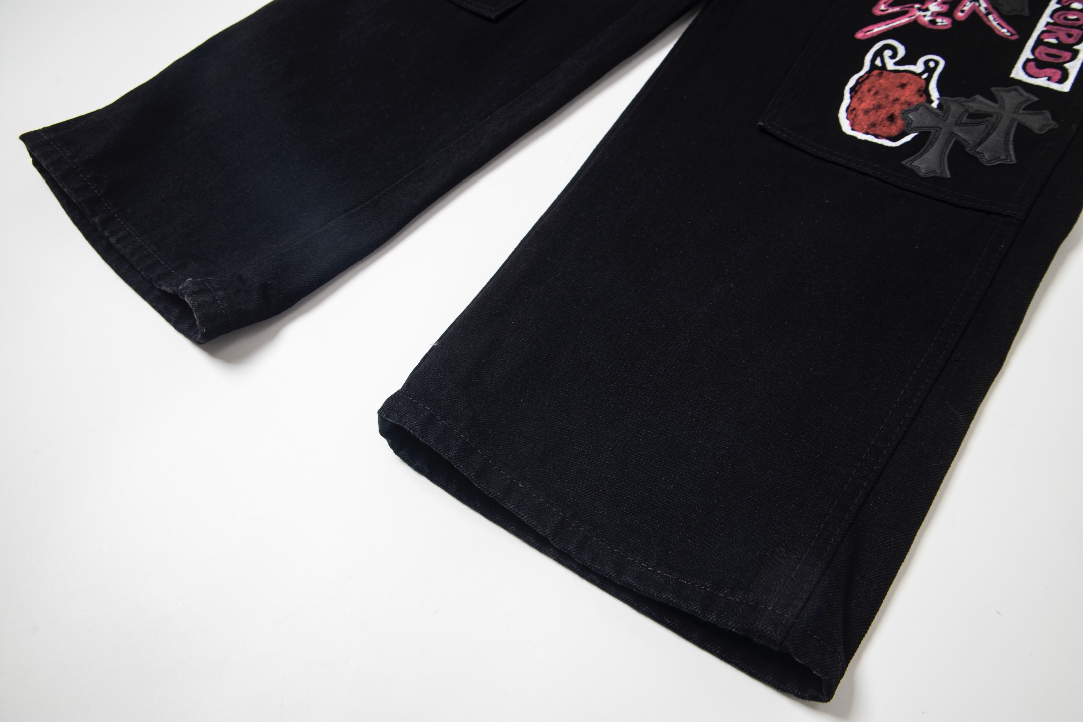 克罗心 Sex Recprds 工装牛仔裤服装,男,女 6